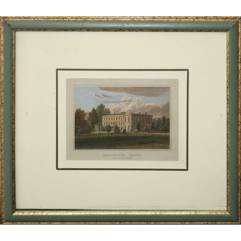 Blaise Castle, Gloucestershire, incisione colorata, 1820 ca.
