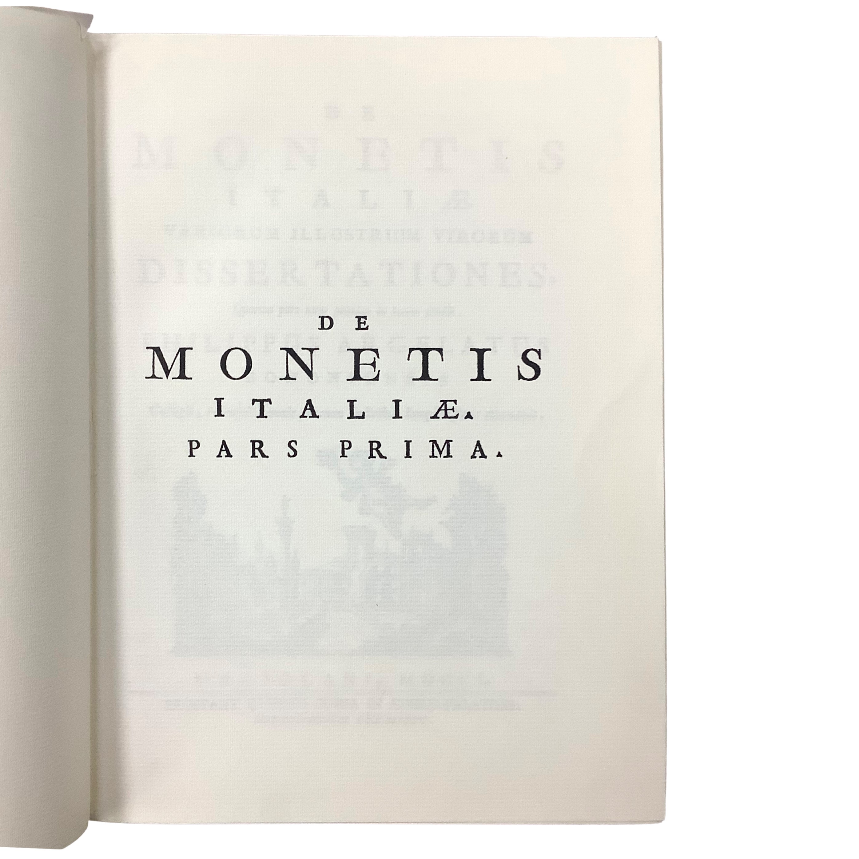 Filippo Argelati - De Monetis Italiae – copia anastatica in 6 volumi