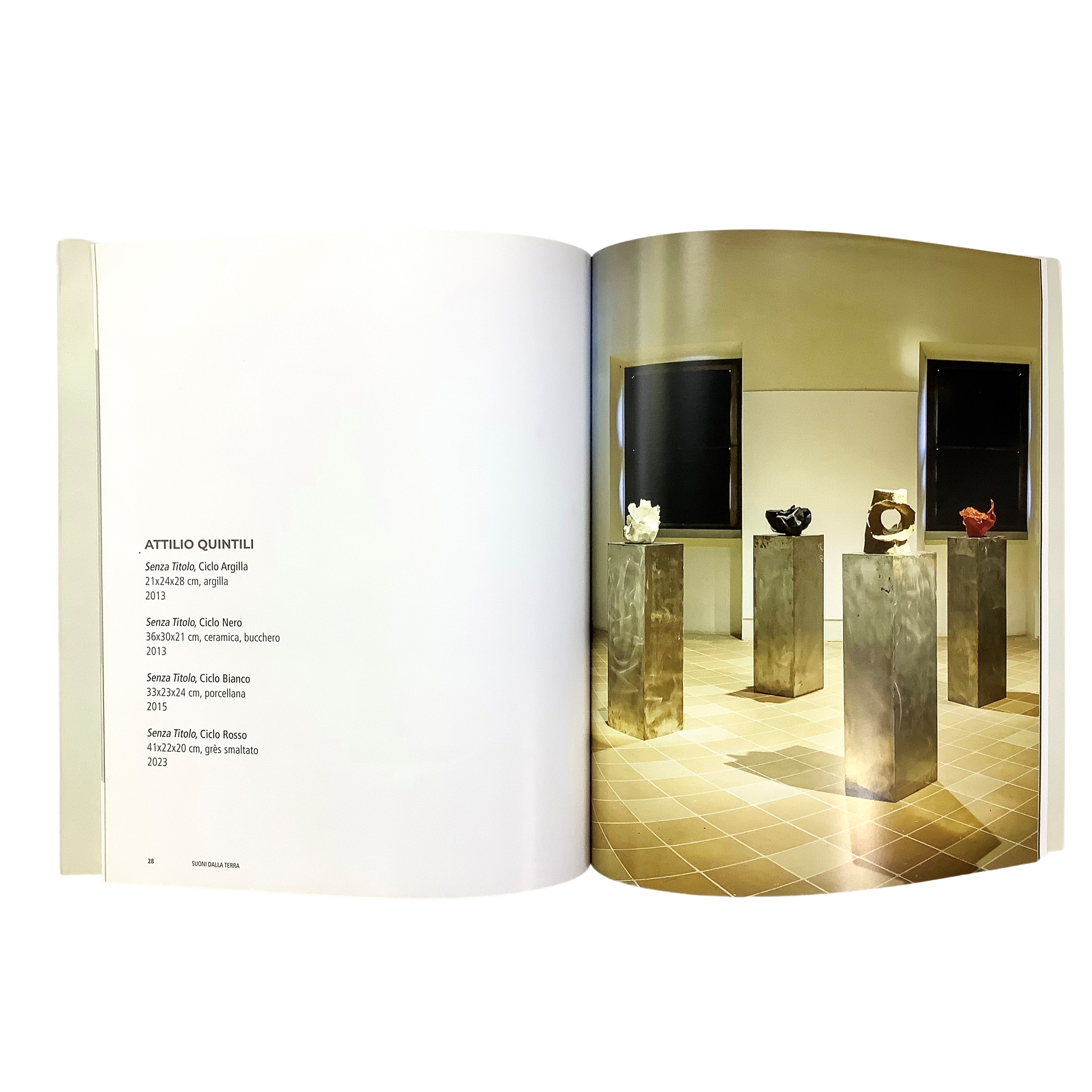 Petruzzi Editore, Suoni dalla Terra - Esperienze di ricerca nella ceramica contemporanea (2023)