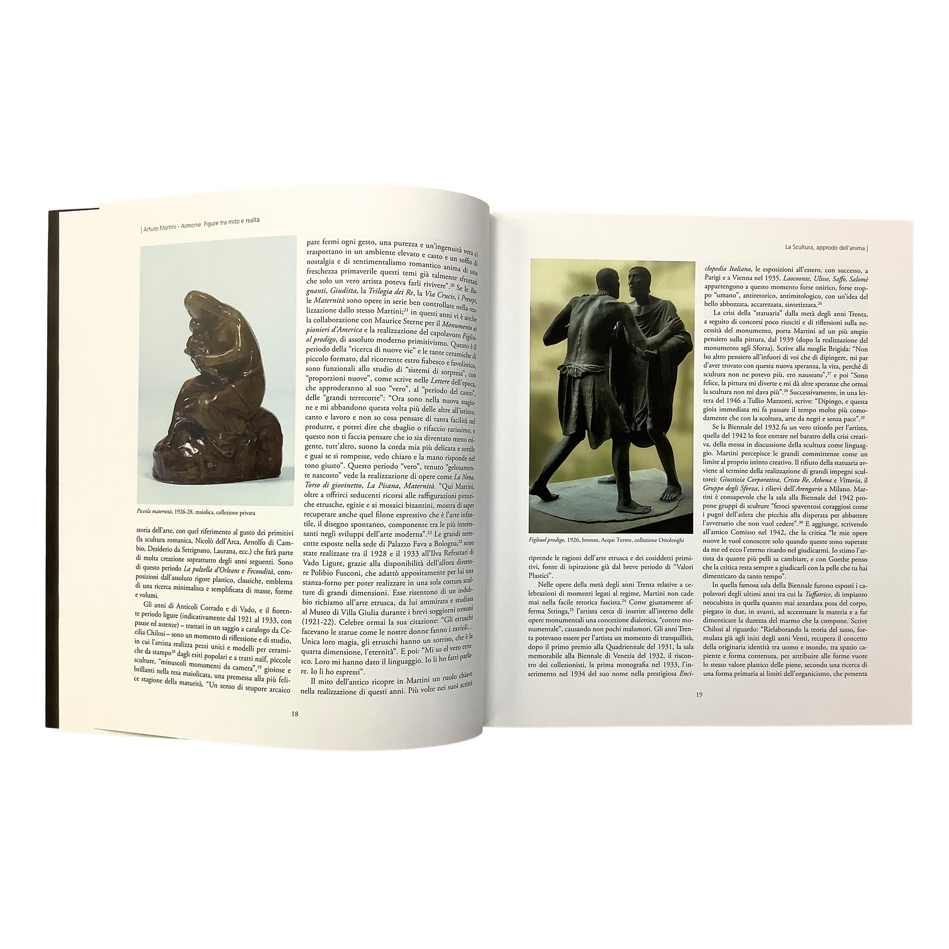 Arturo Martini, Creature: Il sogno della terracotta, due volumi in cofanetto rigido