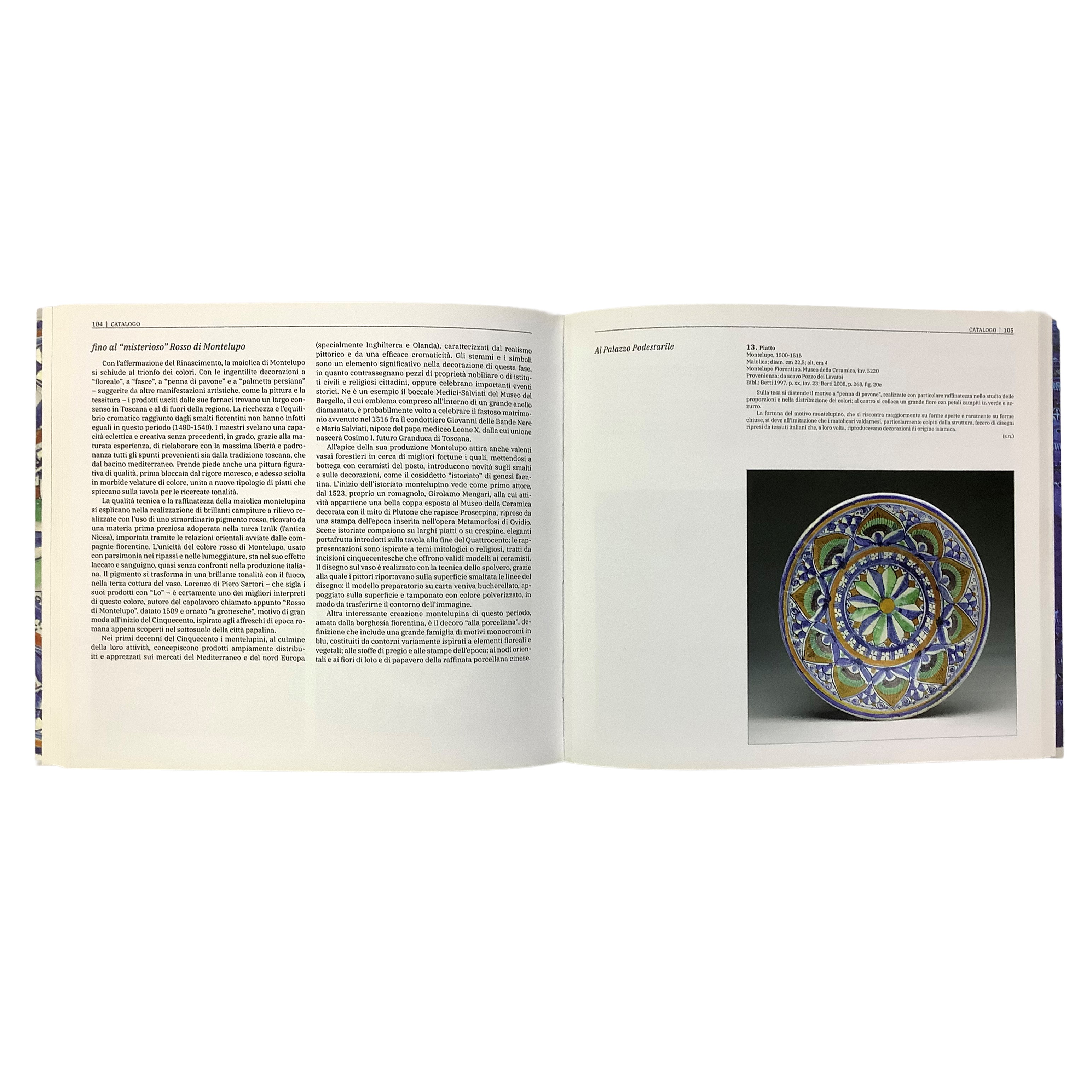Catalogo, Di Tutti i Colori – Racconti di ceramica a Montelupo (dalla “fabbrica di Firenze” all’i...