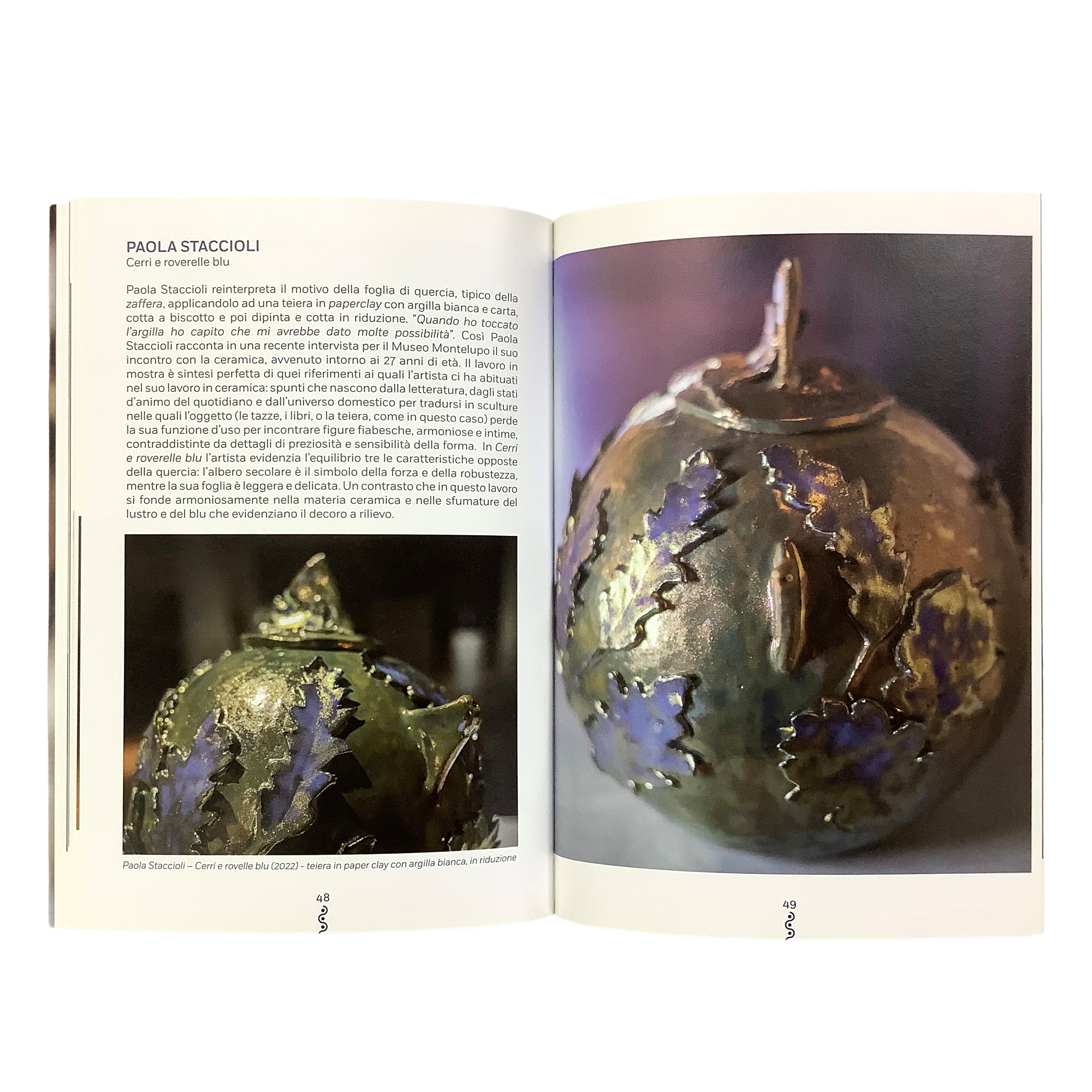 Blu zaffera. La ceramica di Montelupo nelle sfumature del blu (catalogo di mostra, 2023)