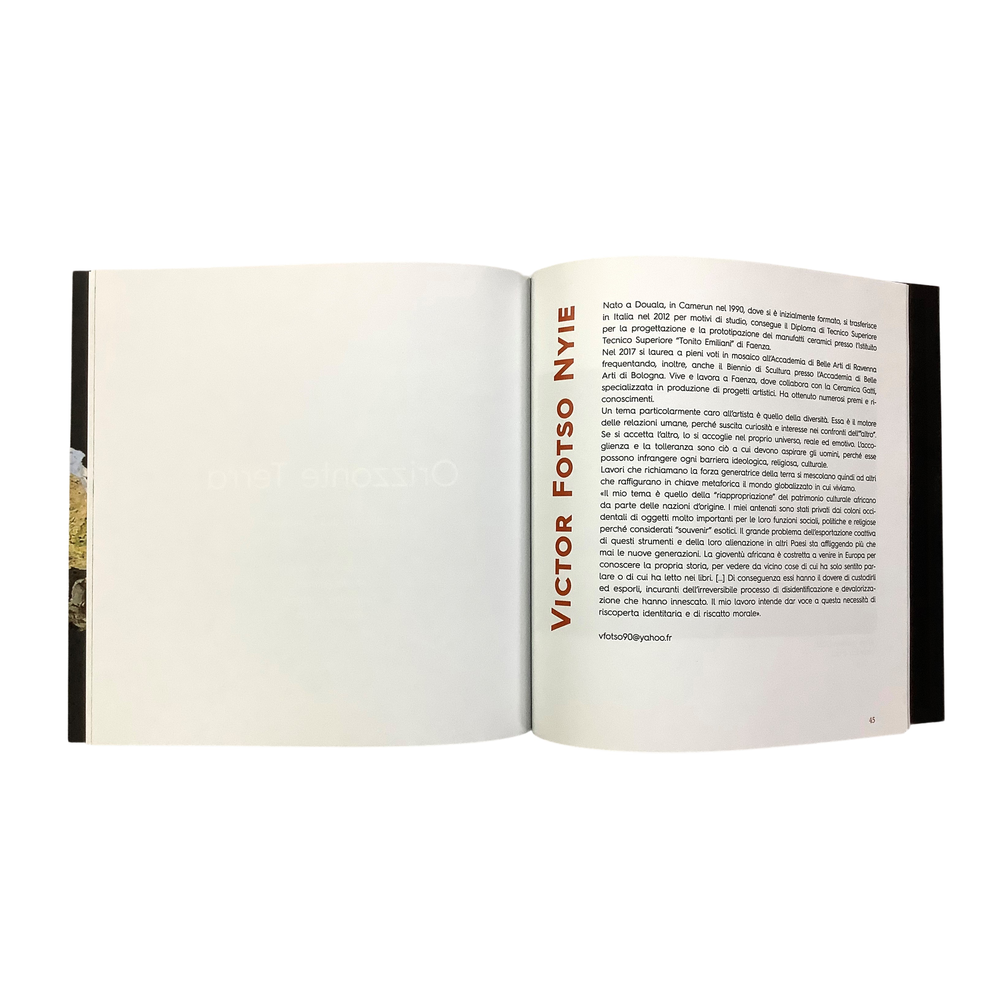 Lorenzo Fiorucci (a cura di), Orizzonte Terra, catalogo della mostra