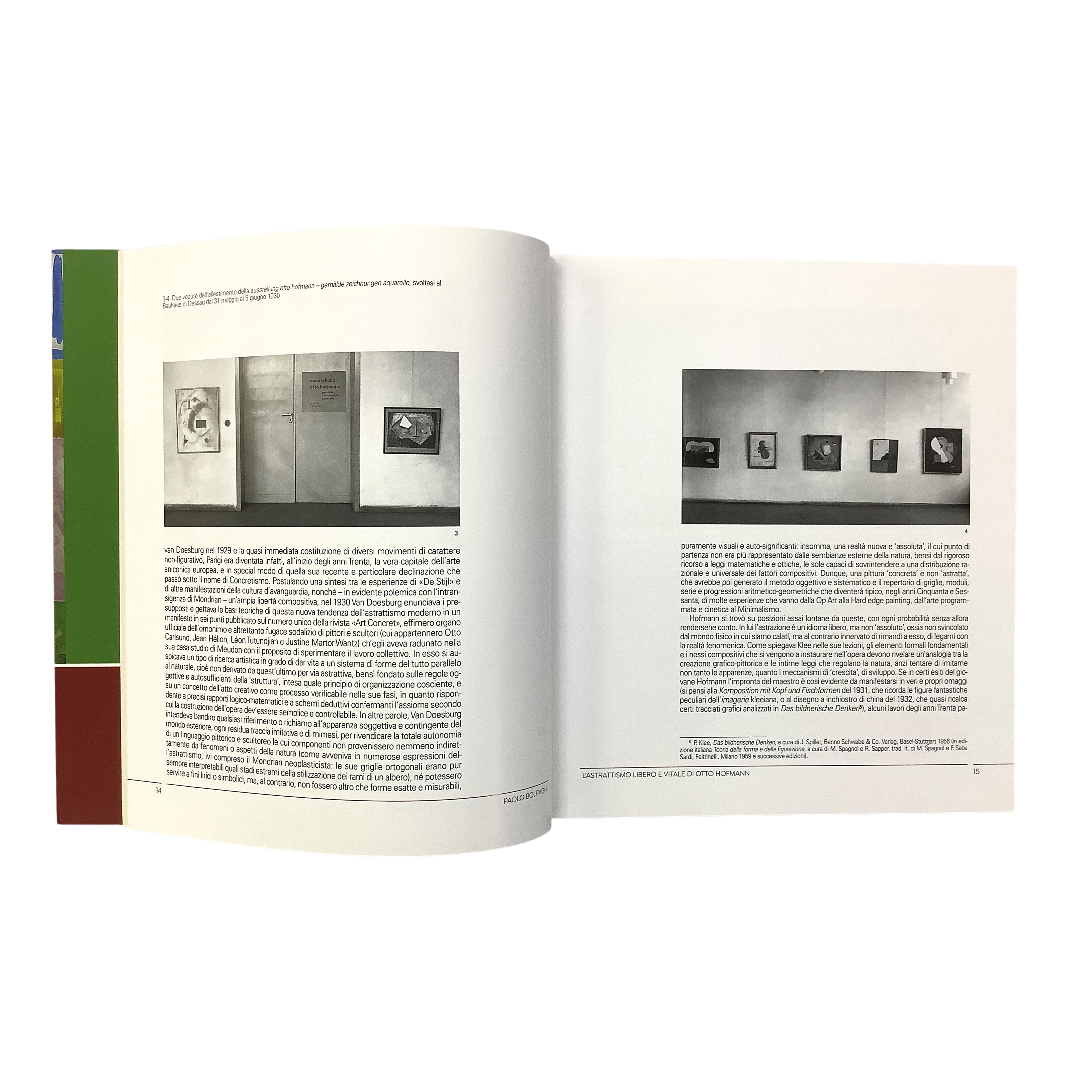 Paolo Bolpagni e Giovanni Battista Martini, Otto Hofmann: dal Bauhaus all'Italia
