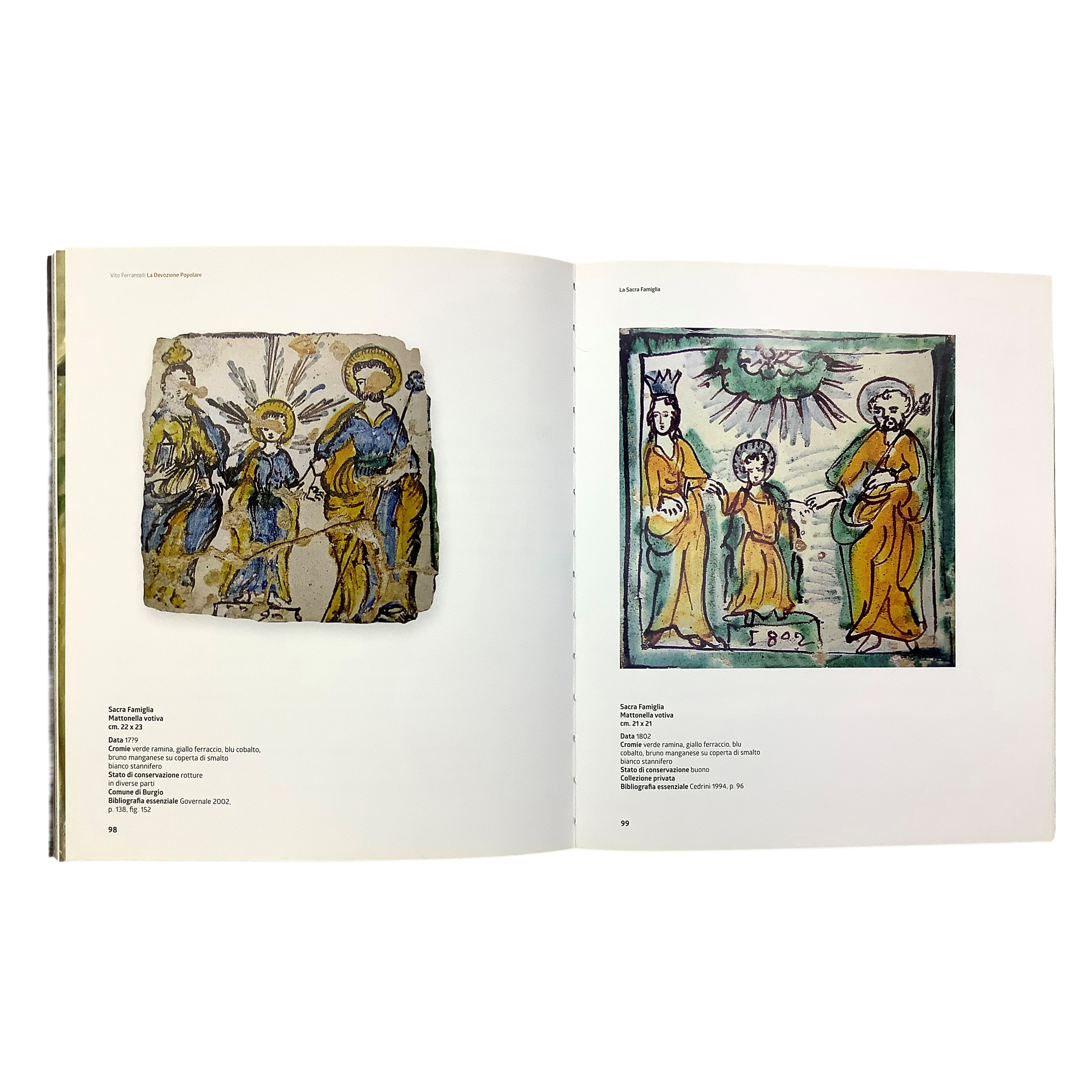 Vito Ferrantelli - La Devozione Popolare. Pannelli e mattonelle votive nella produzione ceramica ...