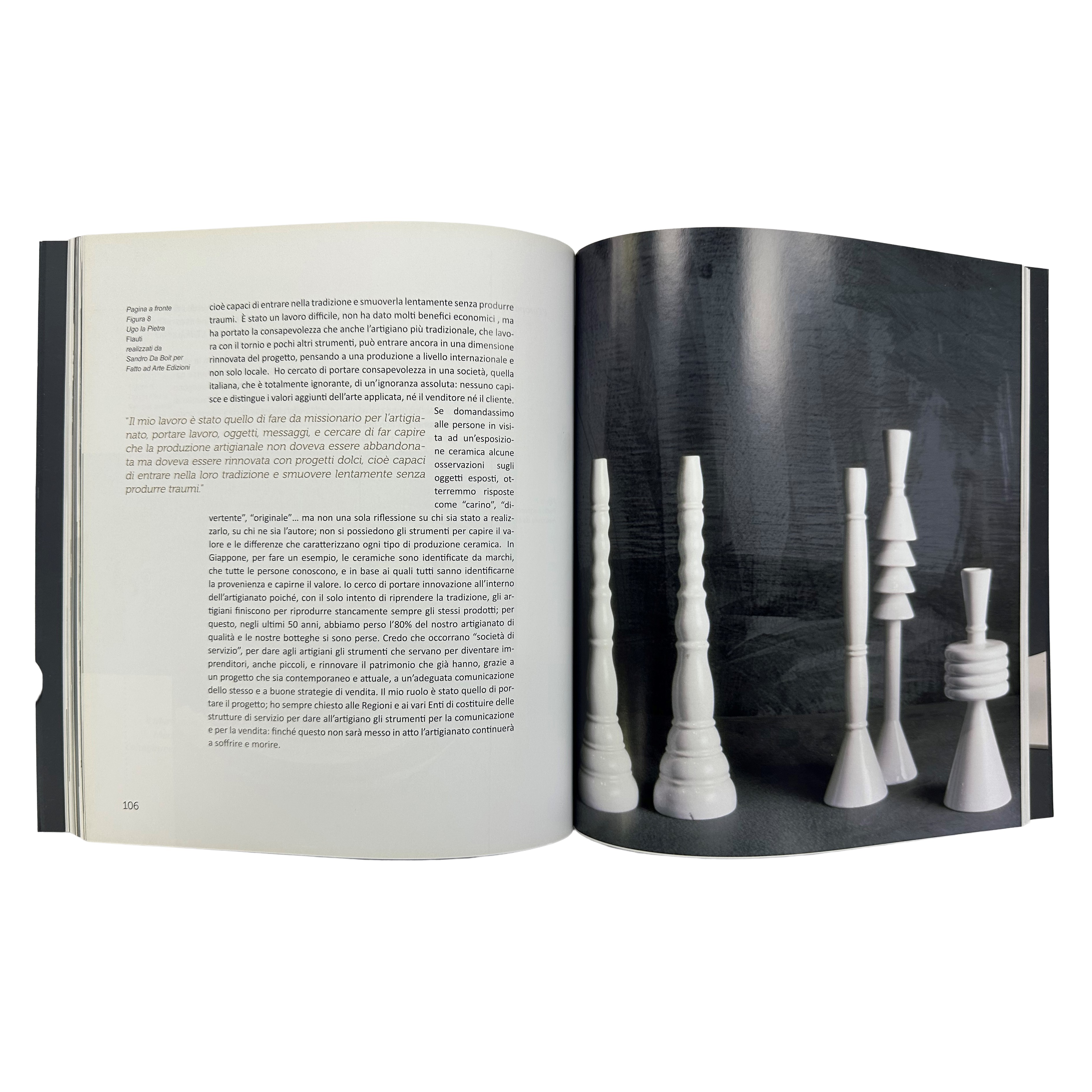 Stefano Follesca - Il Design della ceramica. Storie di terre e di progetti, 2015