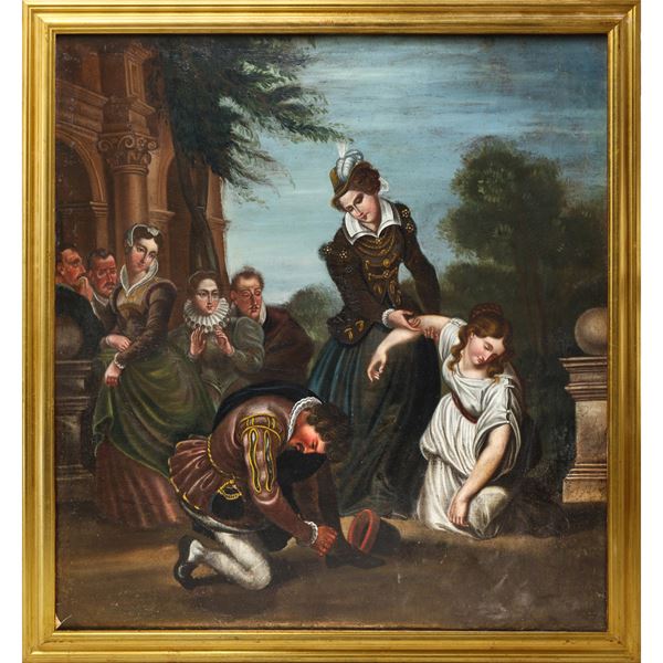 Historical-literary scene
