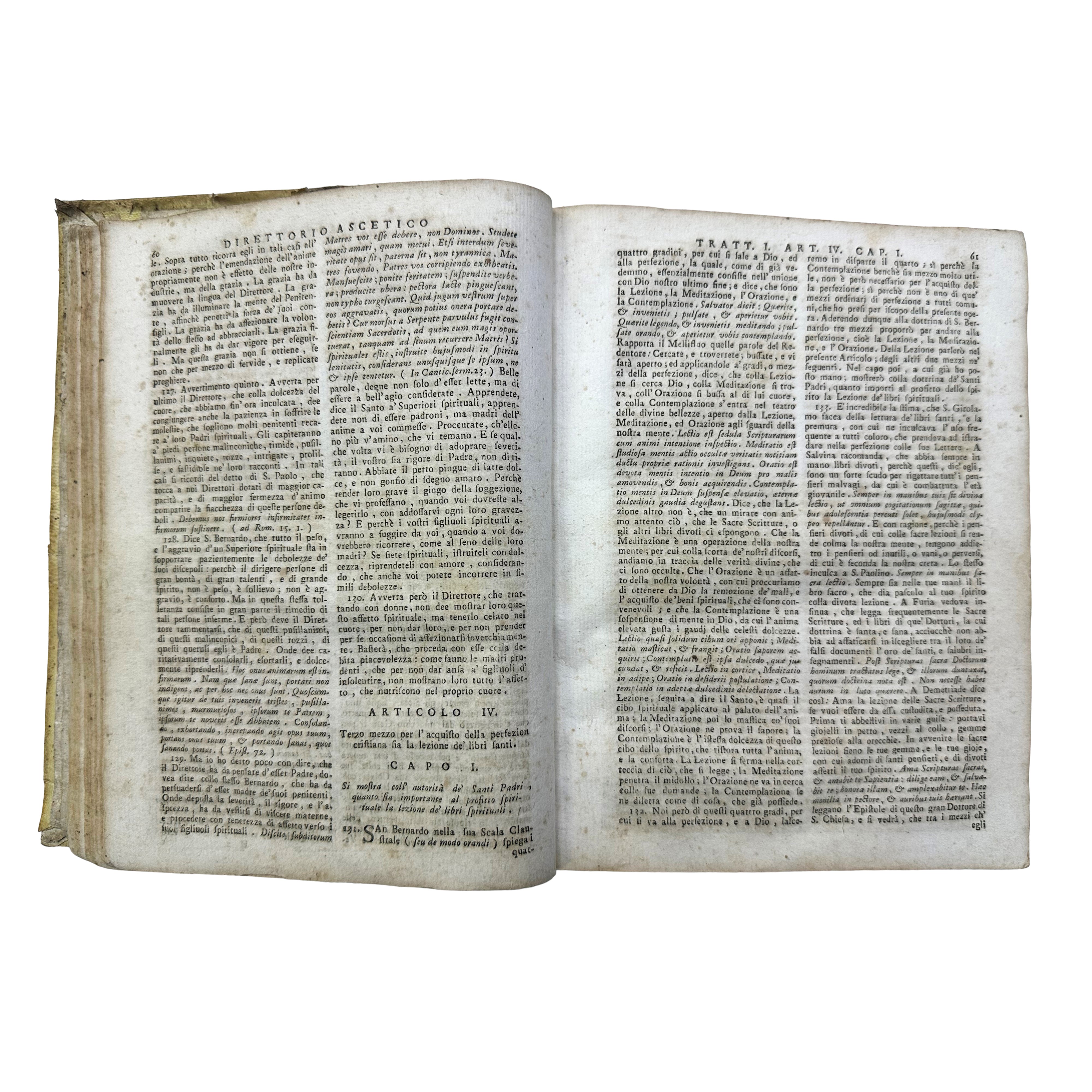 Giovanni Battista Scaramelli - Direttorio Ascetico in cui s'insegna il modo di condurre le Anime ...