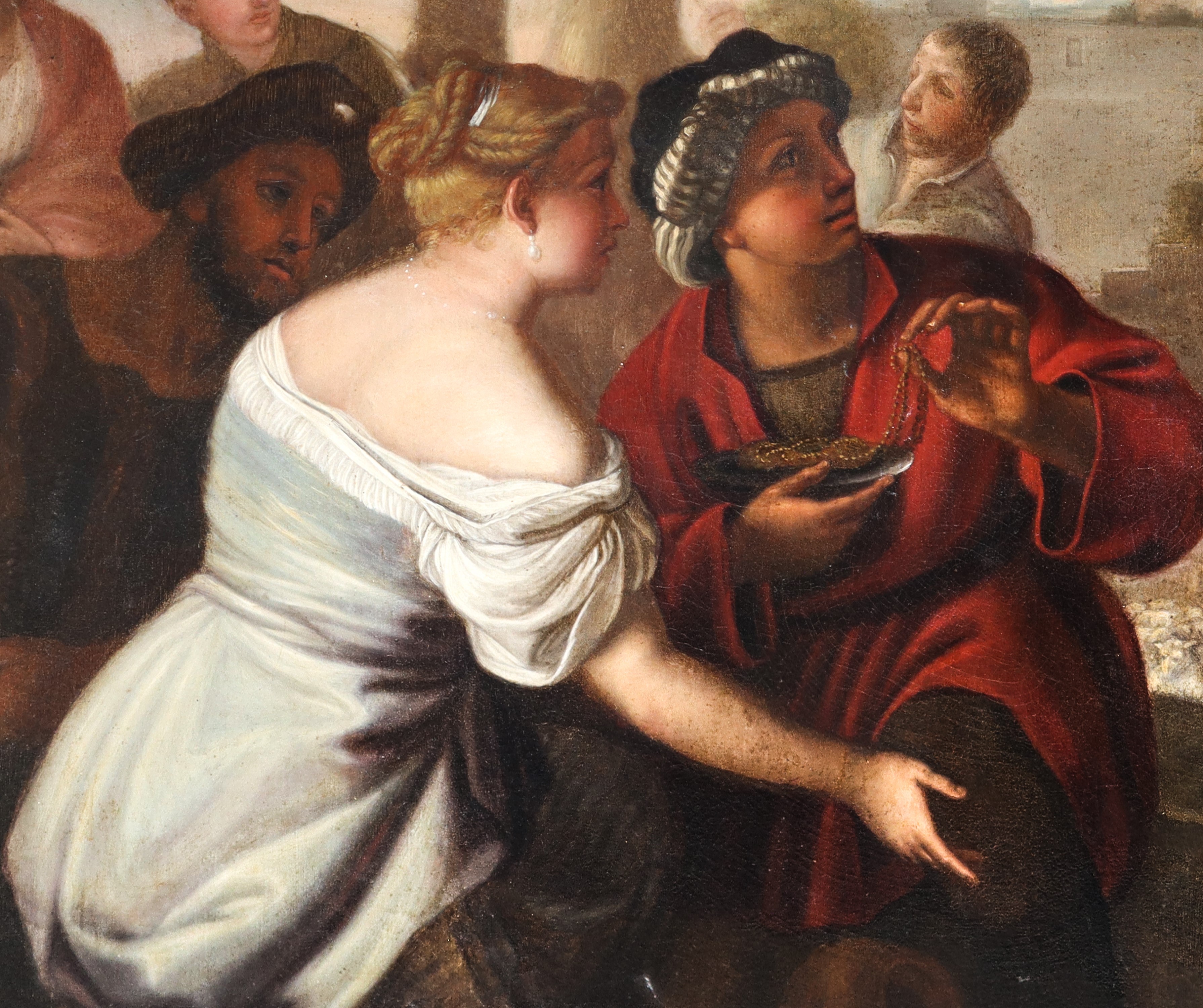 Giuseppe Simonelli - Rebecca Riceve i Doni da Eliezer