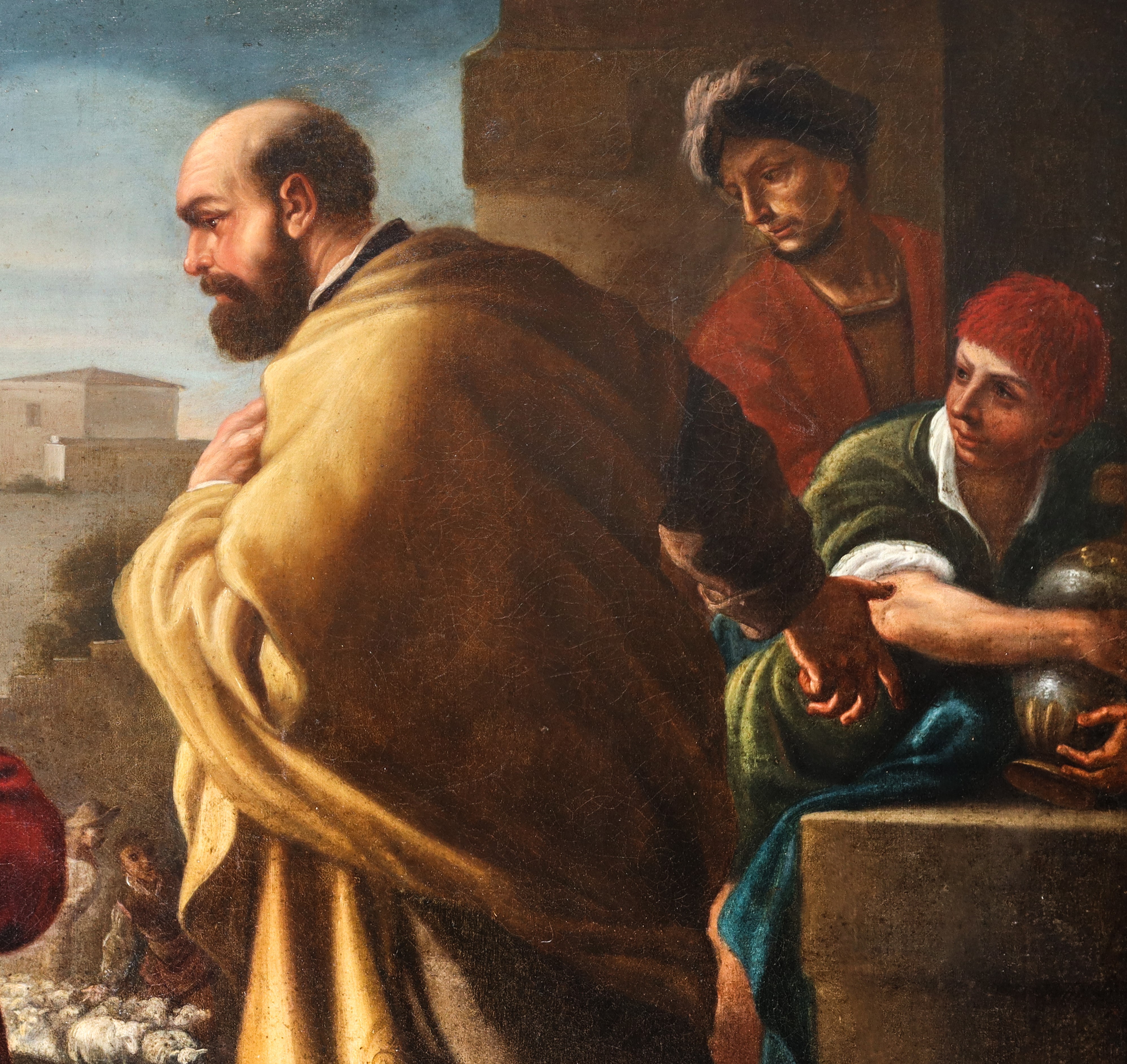 Giuseppe Simonelli - Rebecca Riceve i Doni da Eliezer