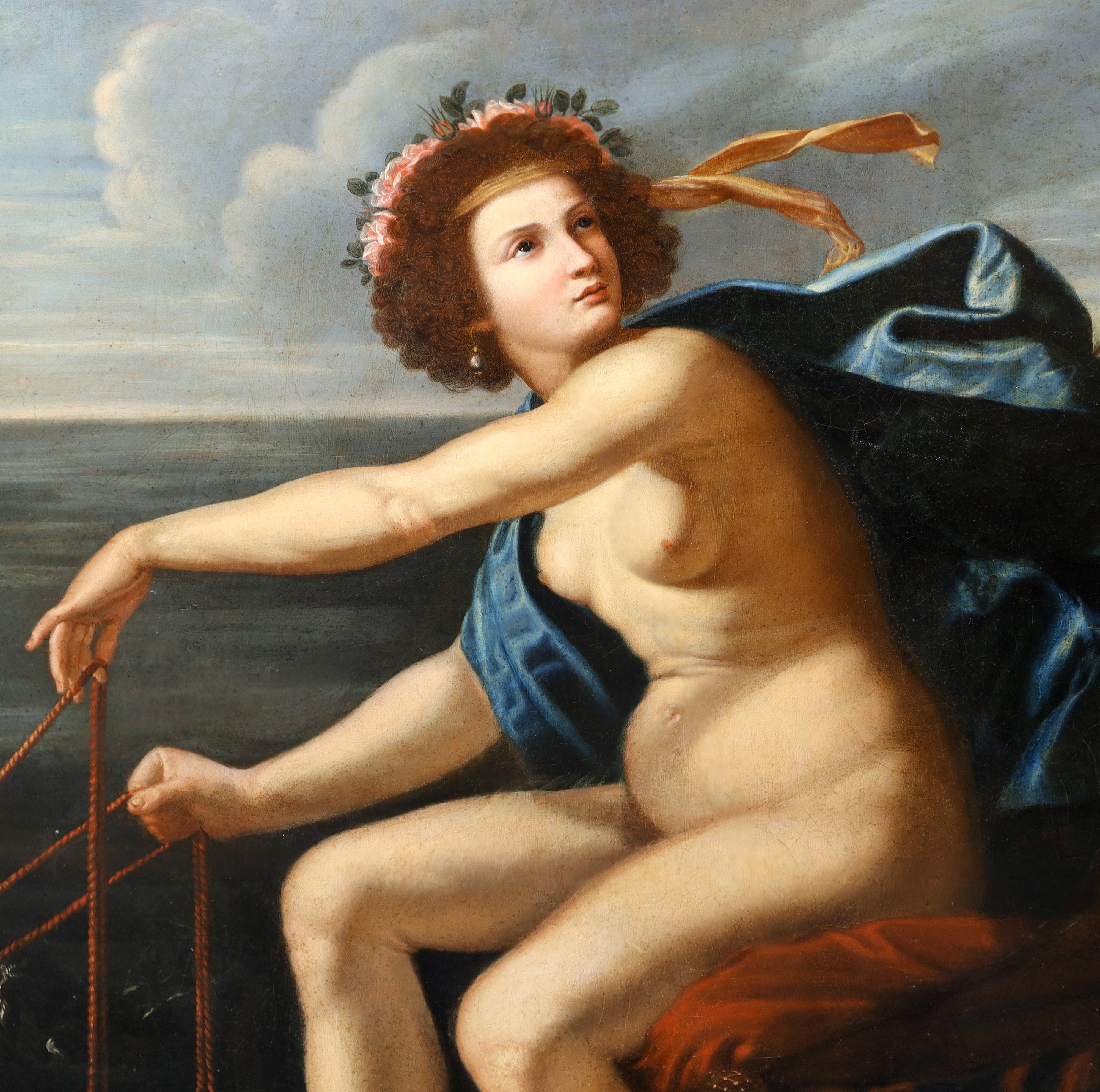 Giovanni Francesco Guerrieri da Fossombrone - Giovanni Francesco, Anfitrite sul carro marino, oli...
