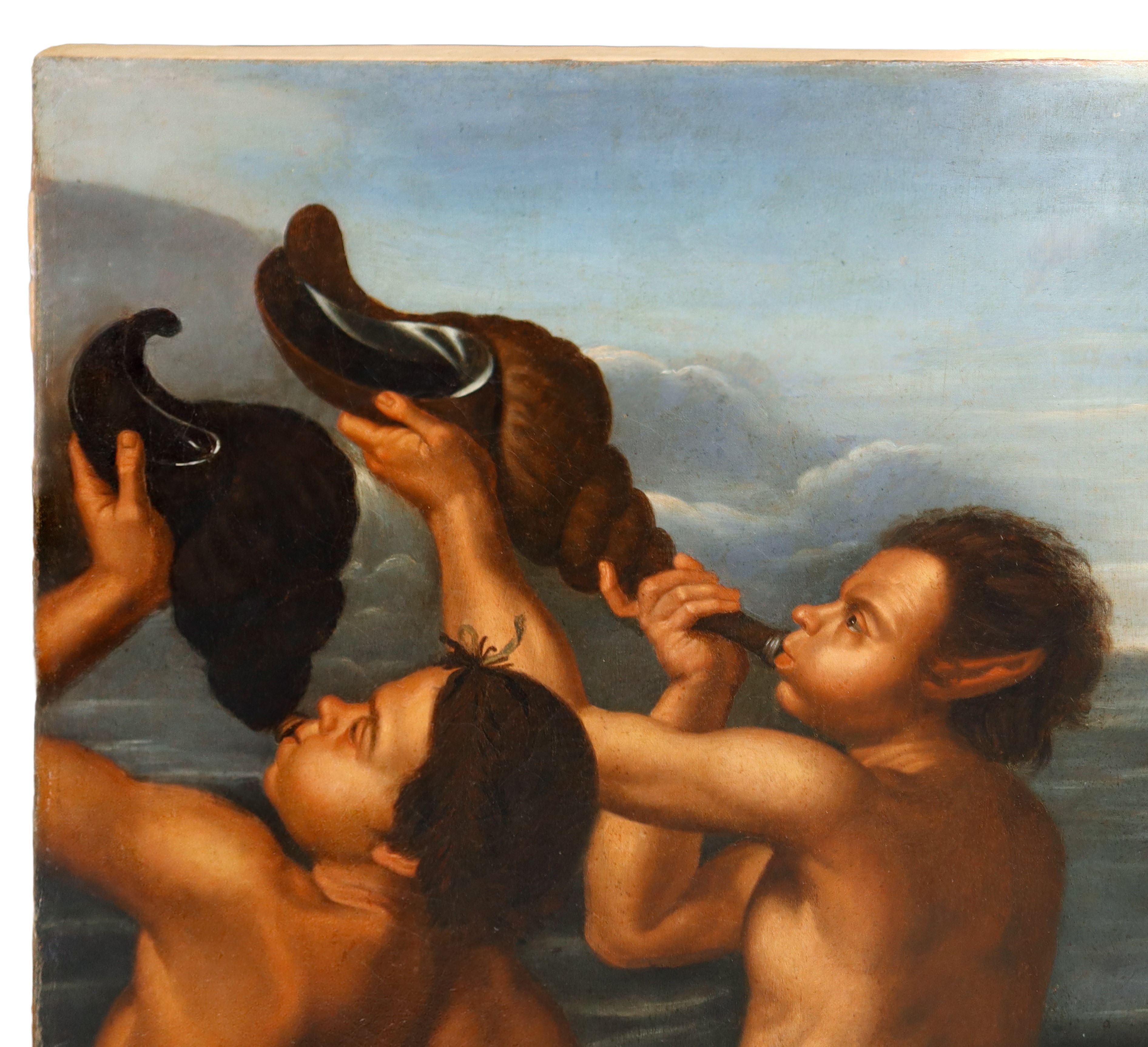 Giovanni Francesco Guerrieri da Fossombrone - Giovanni Francesco, Anfitrite sul carro marino, oli...