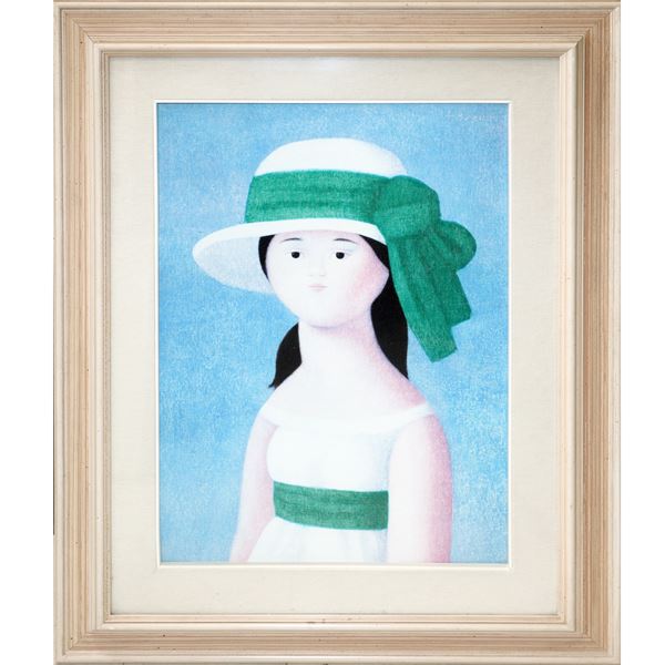 Antonio  Bueno - Girl with hat