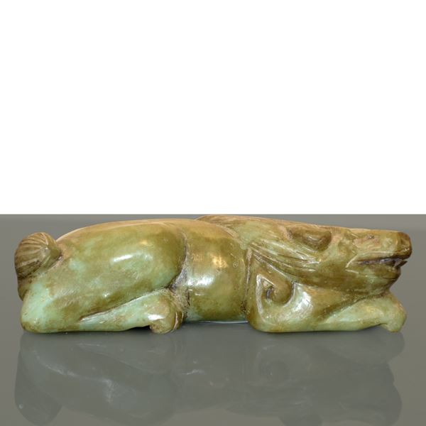 Ancient Chinese jade animal sculpture