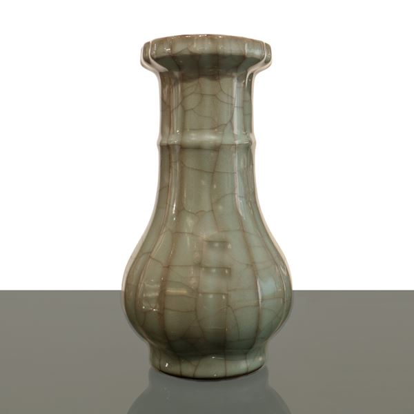 Chinese celadon porcelain vase