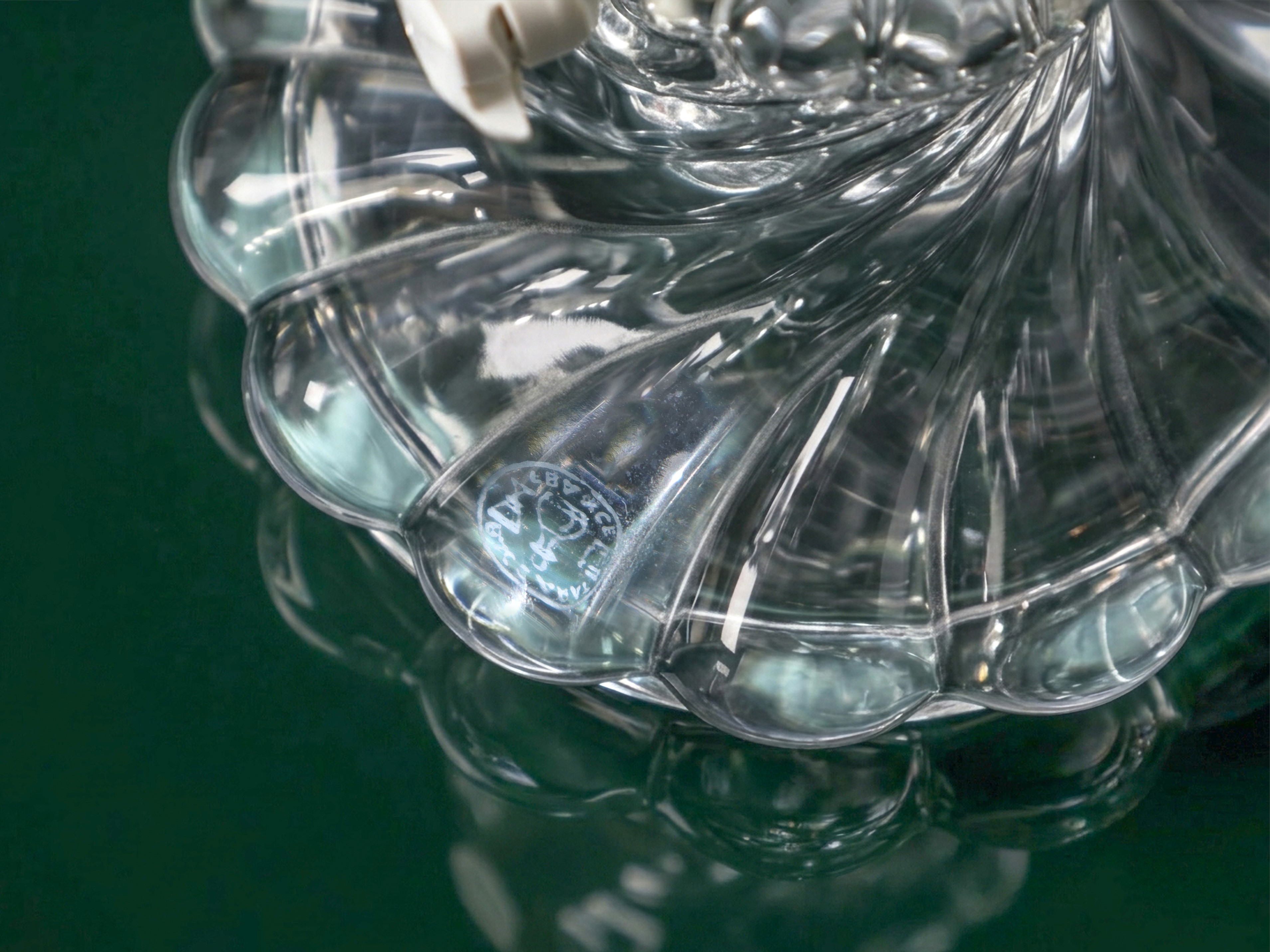 Baccarat France - Candelabro «Bambou Tors» elettrificato