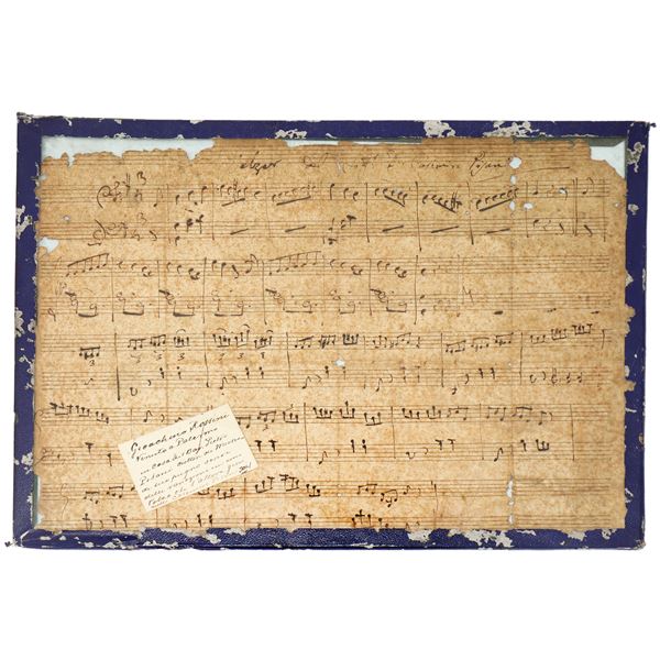 Illuminated antiphonary sheet, manuscript on parchment, double-sided 