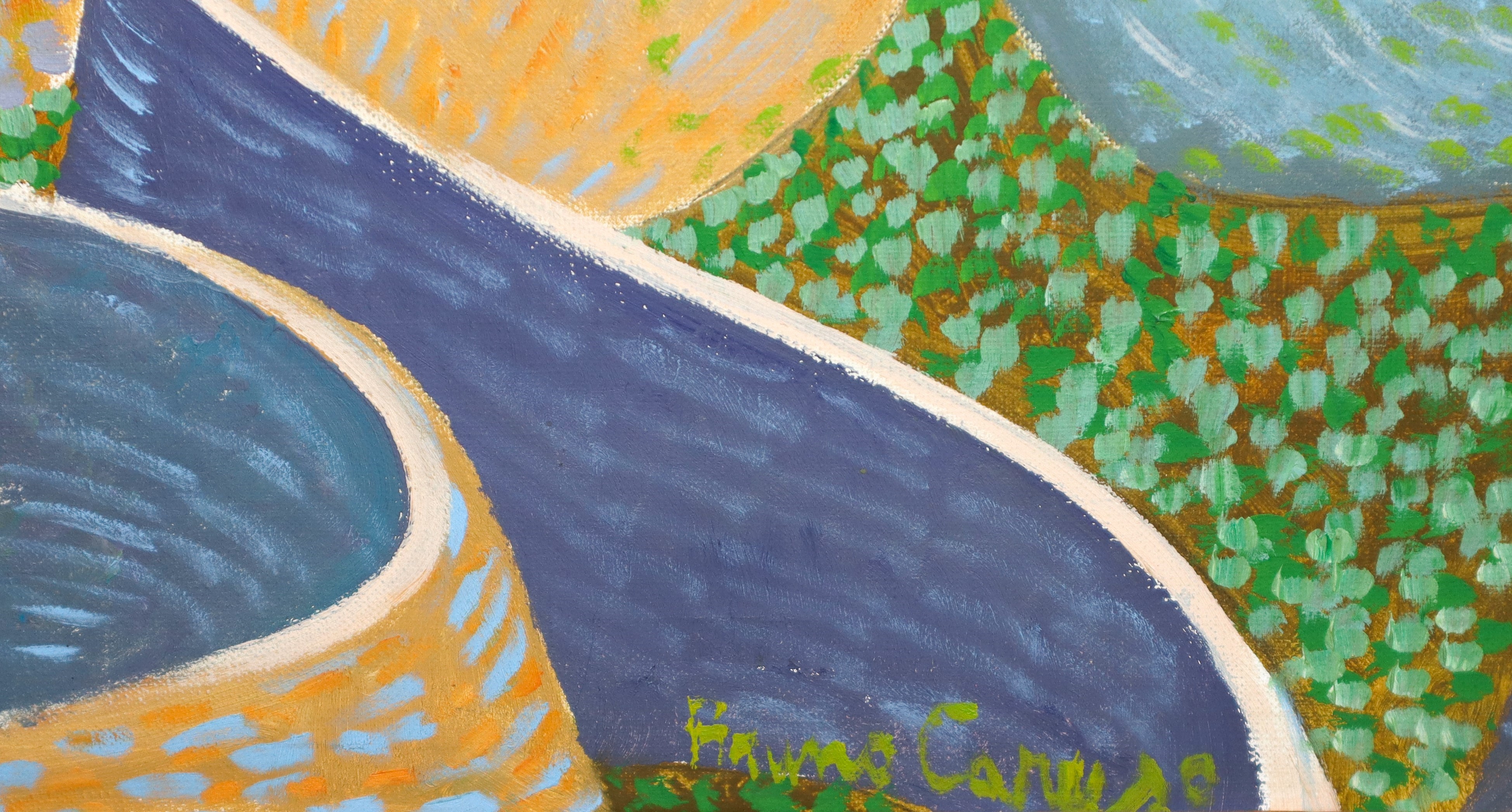 Bruno Caruso - Trio, olio su tela