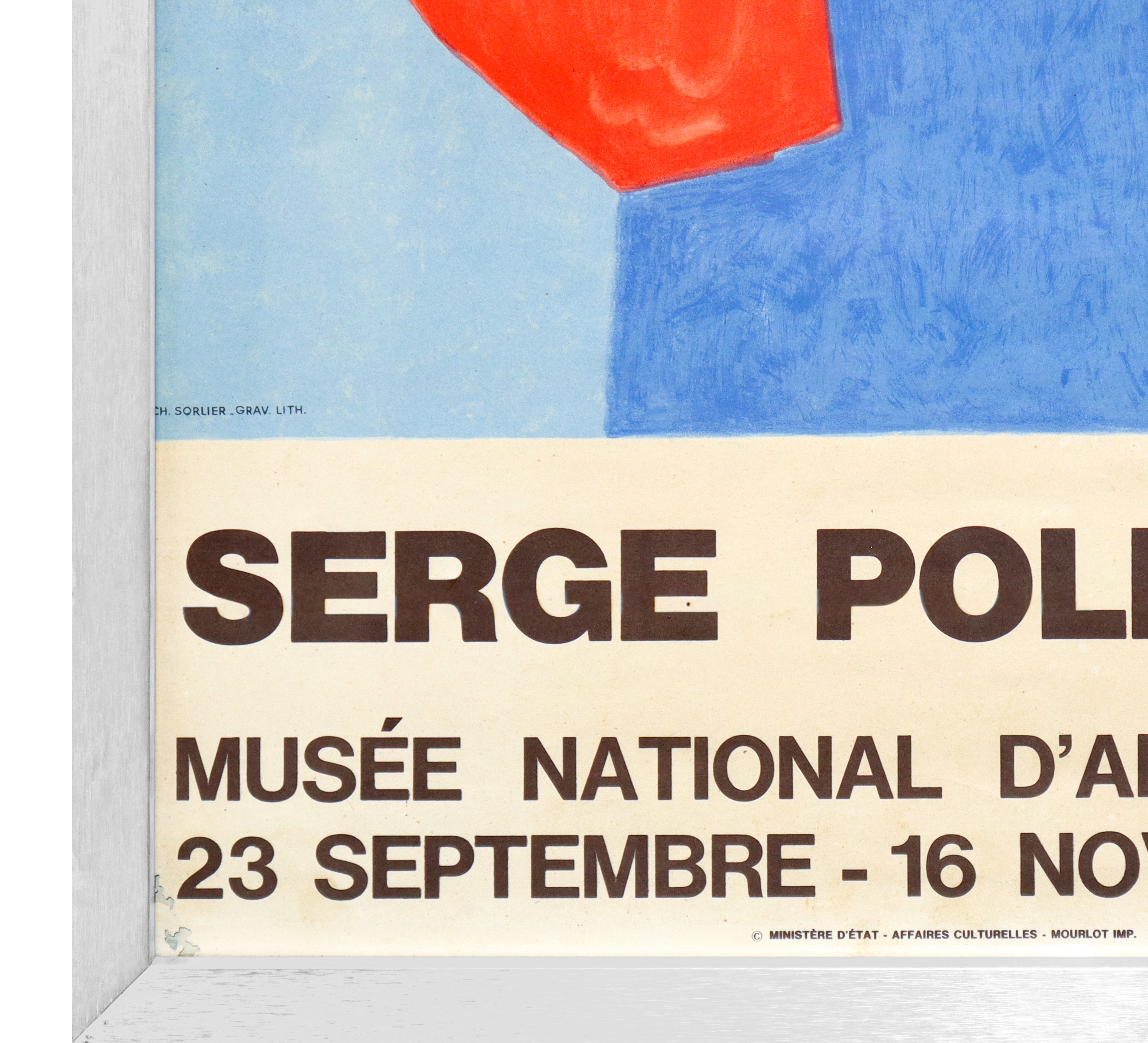 Serge Poliakoff, Locandina «Musée National d’Art Moderne»