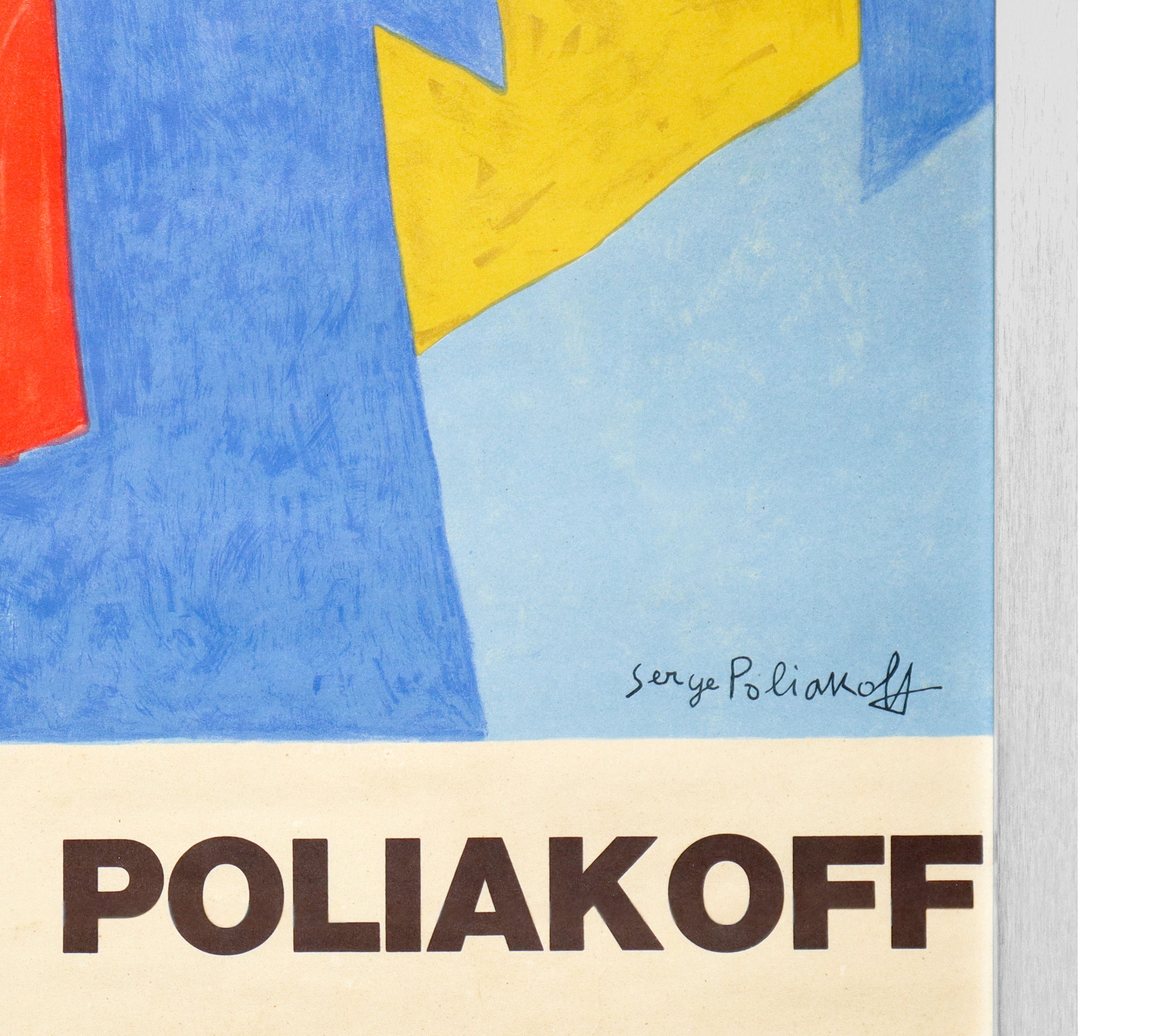 Serge Poliakoff, Locandina «Musée National d’Art Moderne»