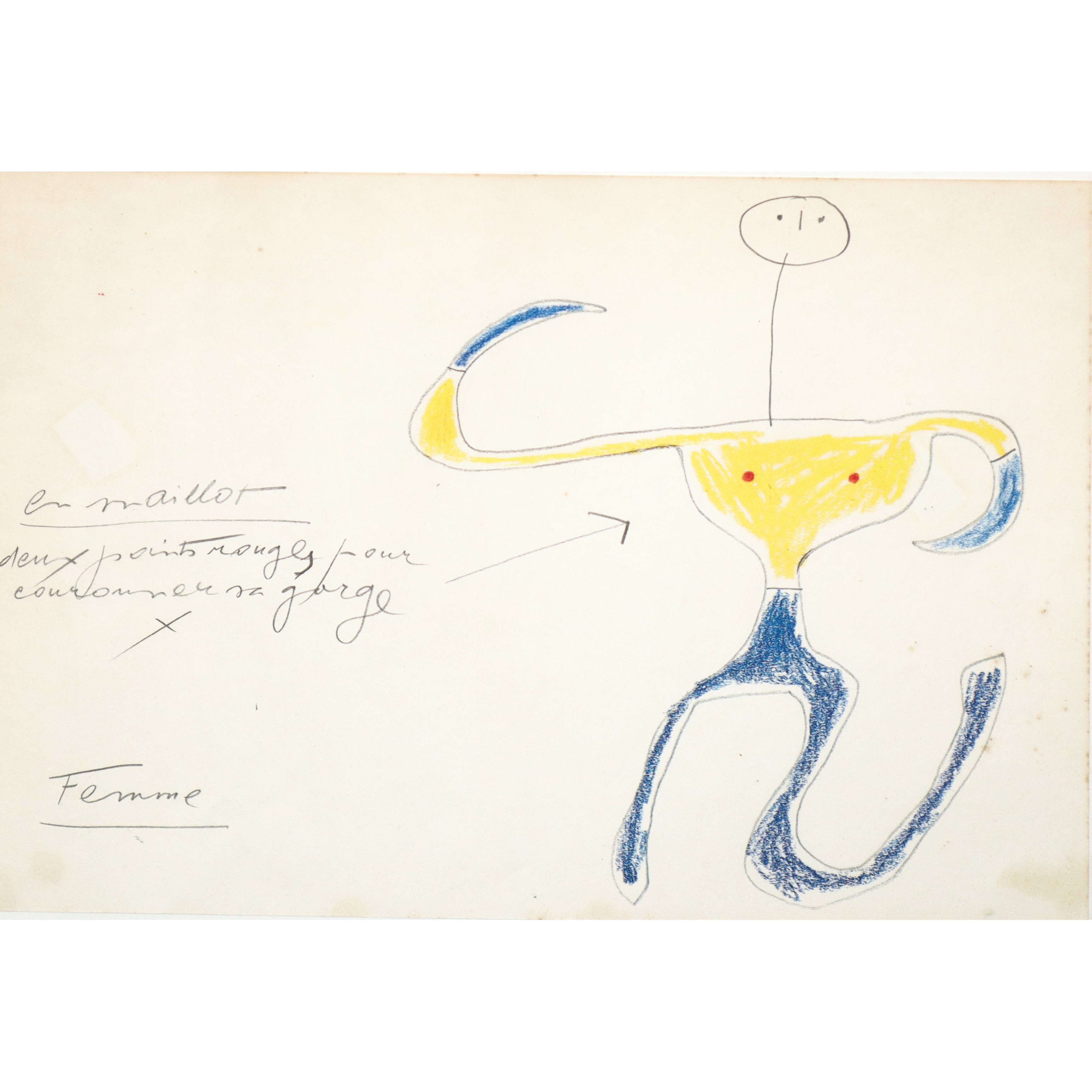 Joan Miró e Sylvano Bussotti, L’uccello luce (stampa tratta dal volume Miró, Bussotti)