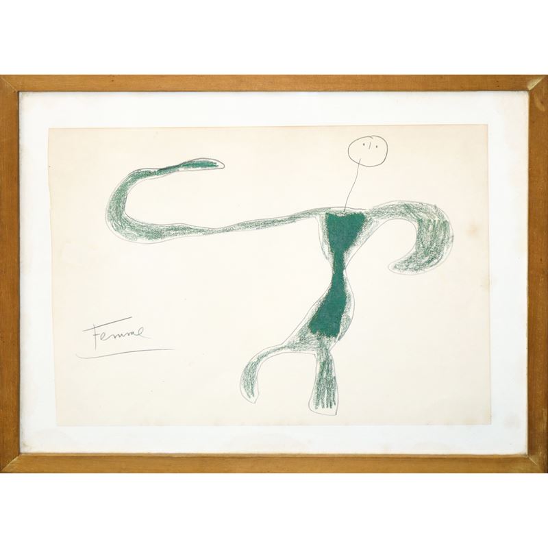 Joan Miró e Sylvano Bussotti, L’uccello luce, stampa da libro, 1981