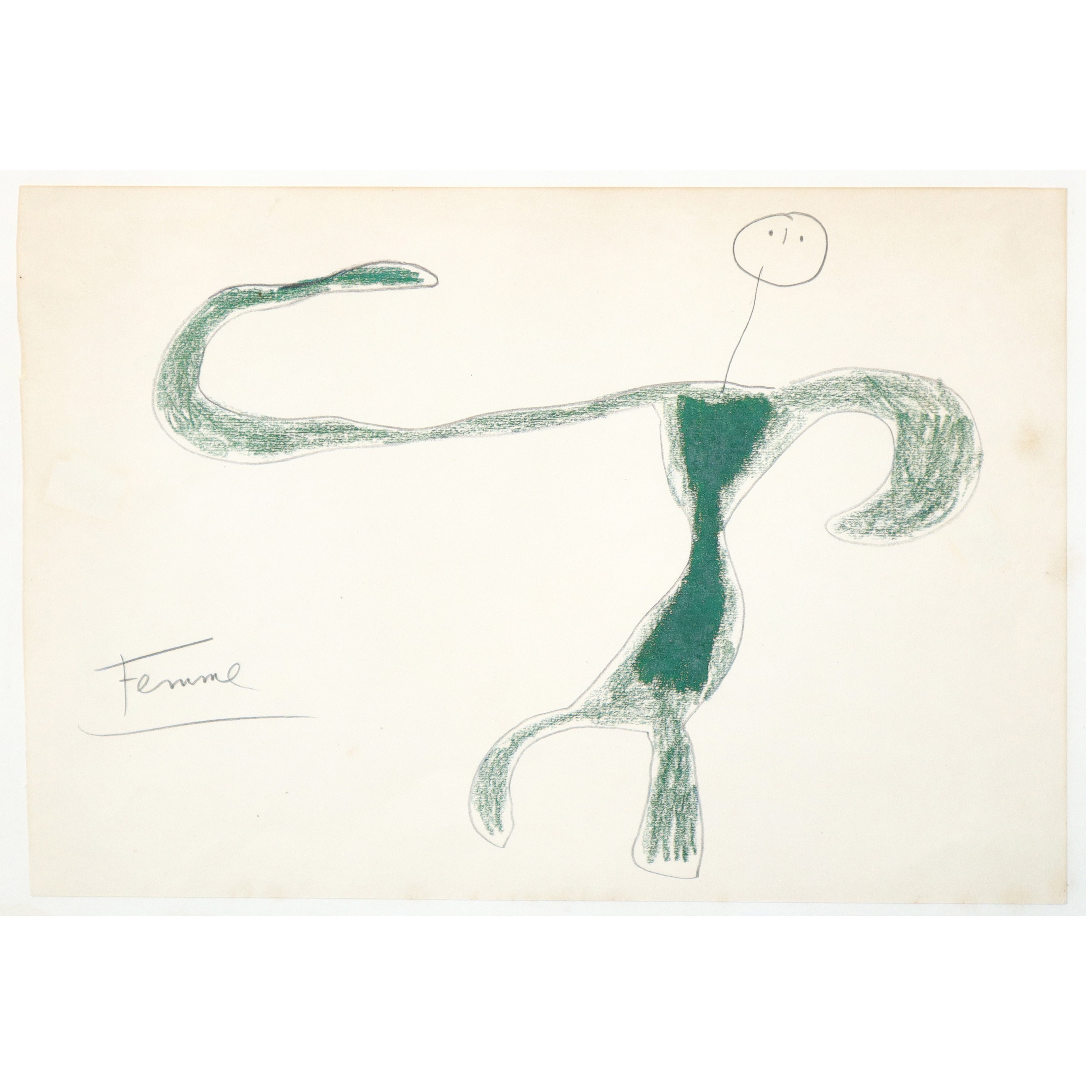 Joan Miró e Sylvano Bussotti, L’uccello luce, stampa da libro, 1981