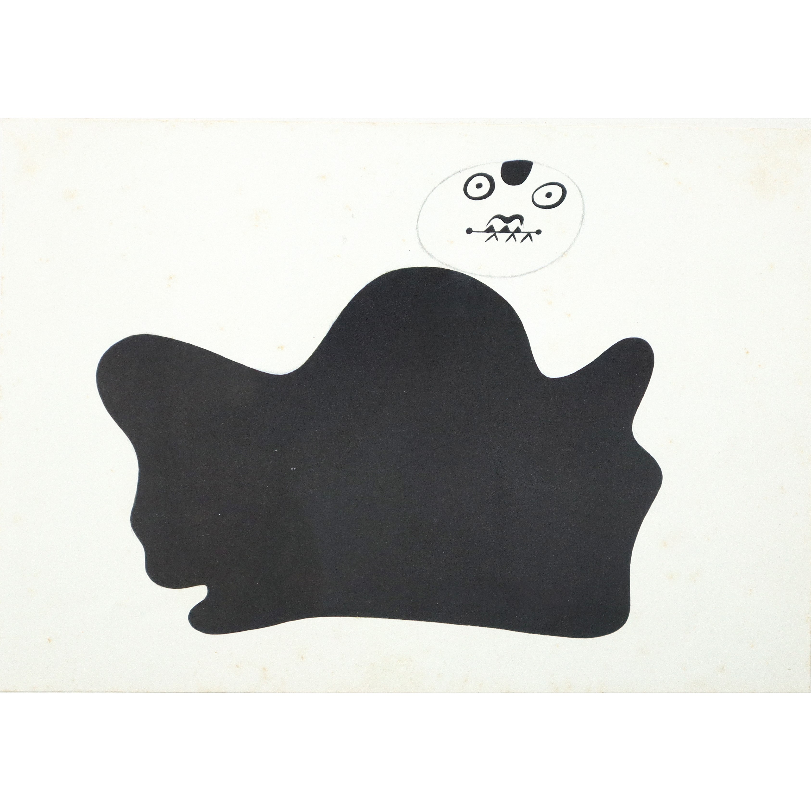 Joan Miró e Sylvano Bussotti, L’uccello luce, stampa tratta dal libro «Miró, Bussotti» (Milano, E...