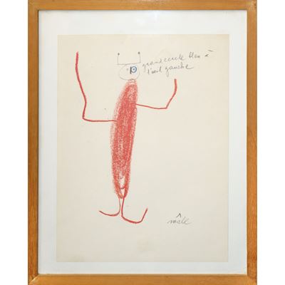 Joan Miró, L’uccello luce (estratta dal libro “Miró, Bussotti”)