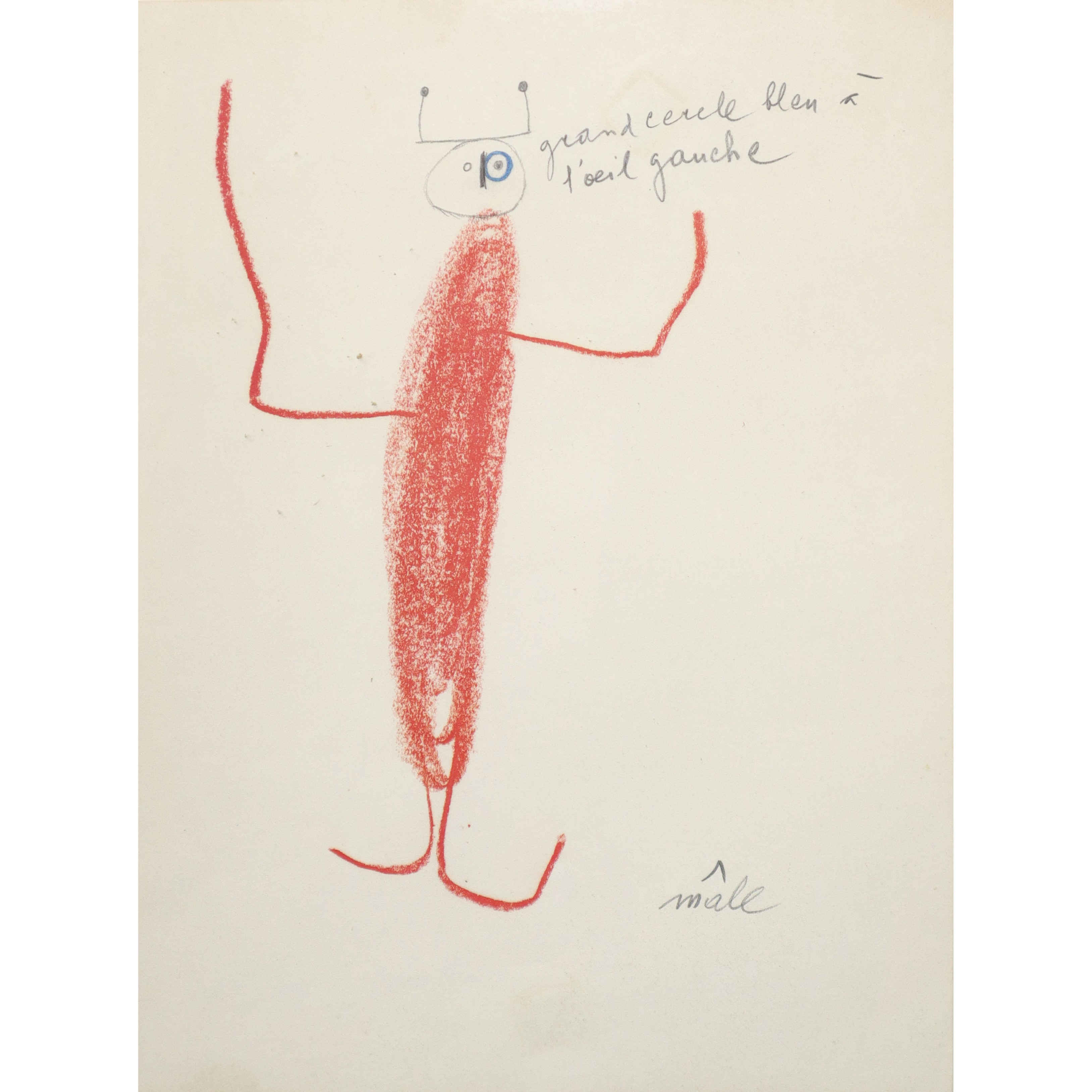 Joan Miró, L’uccello luce (estratta dal libro “Miró, Bussotti”)