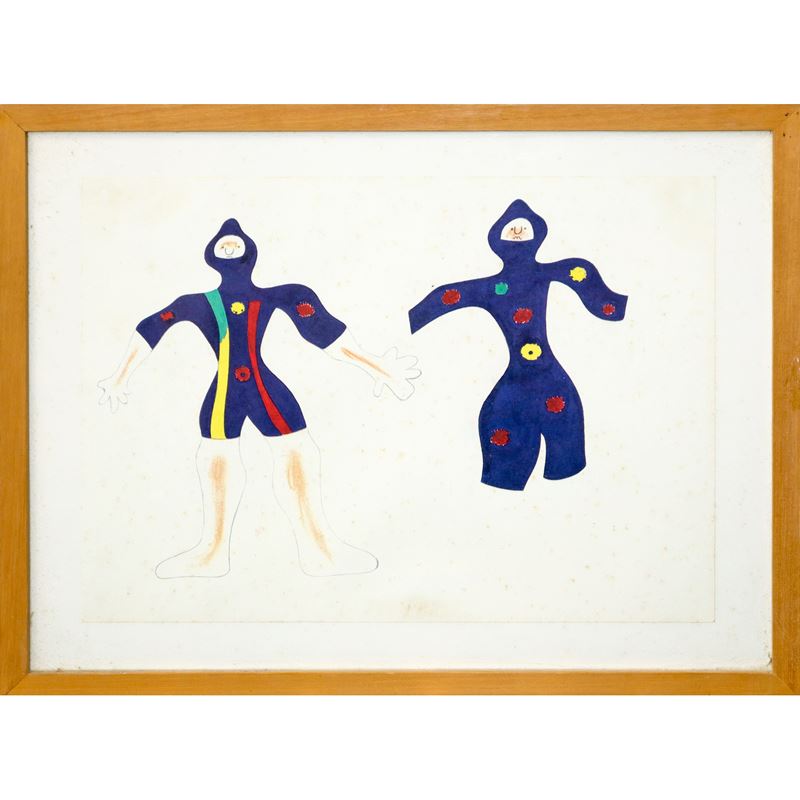 Joan Miró; Sylvano Bussotti, L’uccello luce, stampa (estratta dal libro Miró, Bussotti) su carta,...