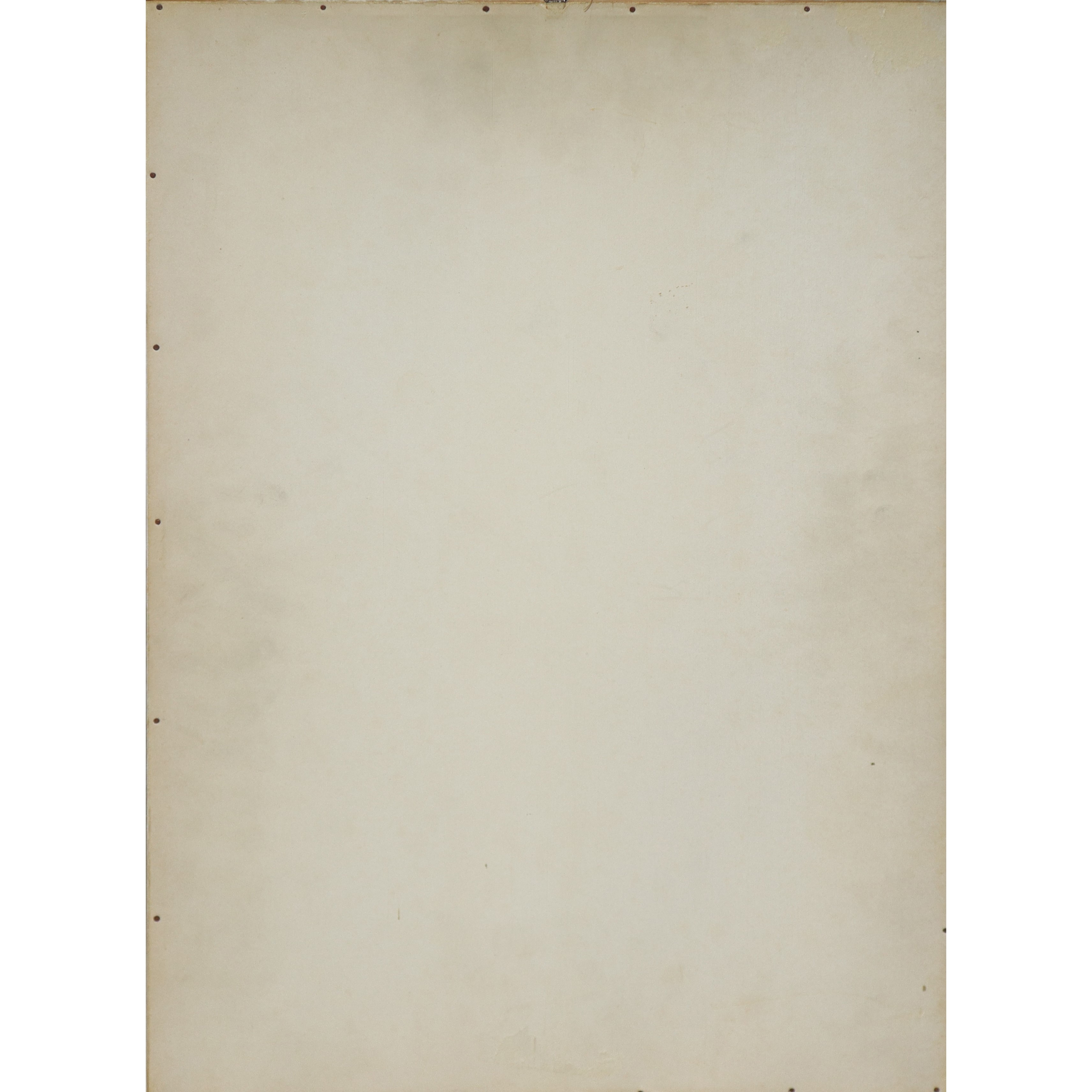 Senza titolo, Astratto arancione, stampa litografica colorata a mano (1972)