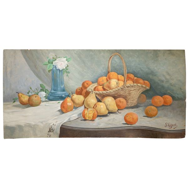 Gaetano Cajani - Natura morta di frutti