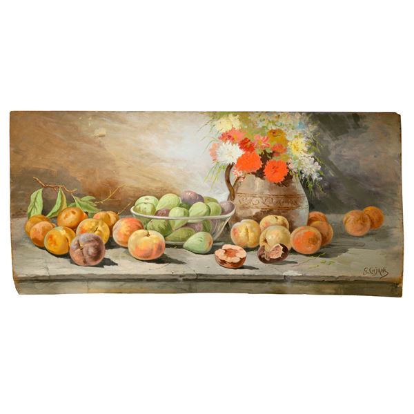 Gaetano Cajani - Natura morta di frutta