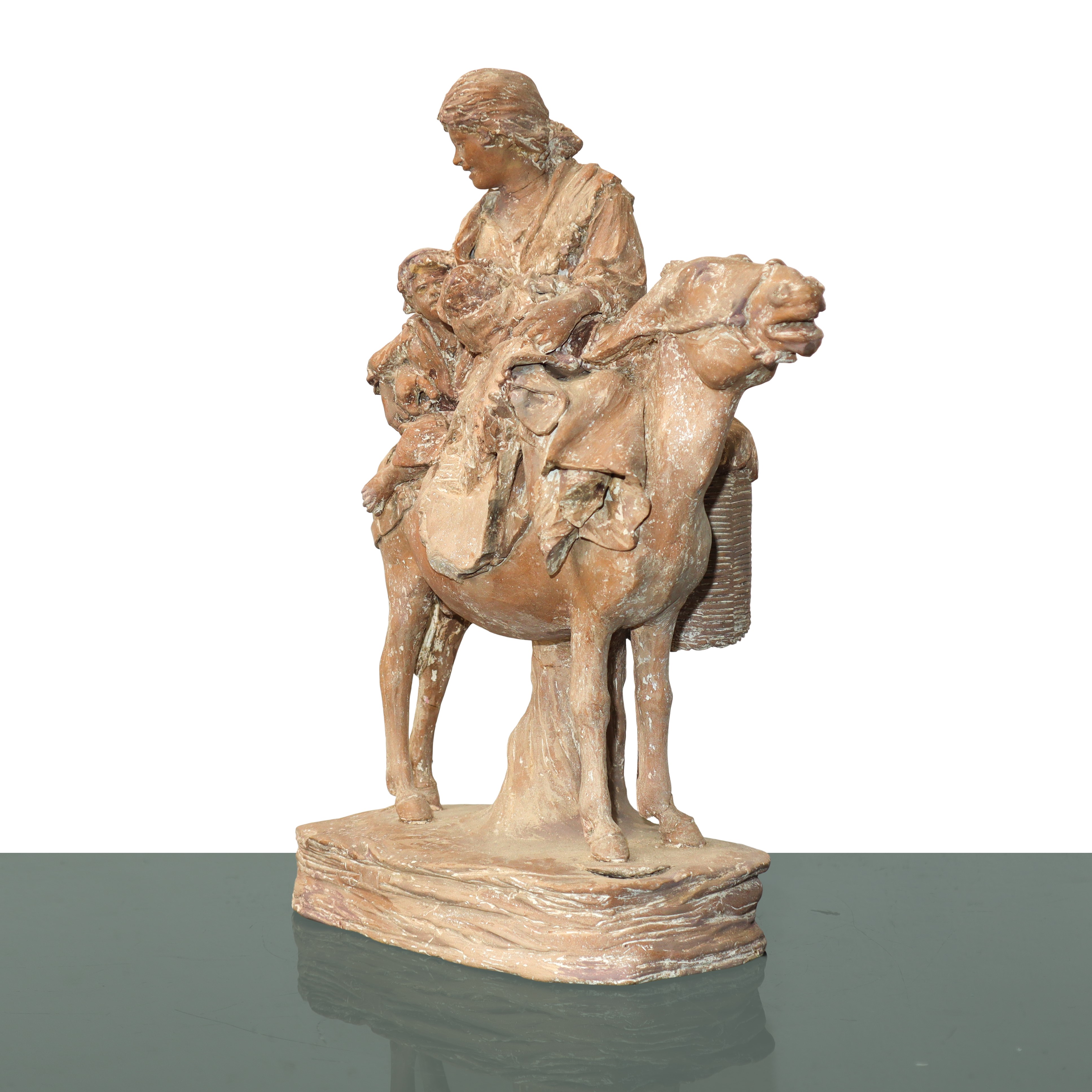Cav. Giacomo Vaccaro - Popolana sul Mulo con Bambini
