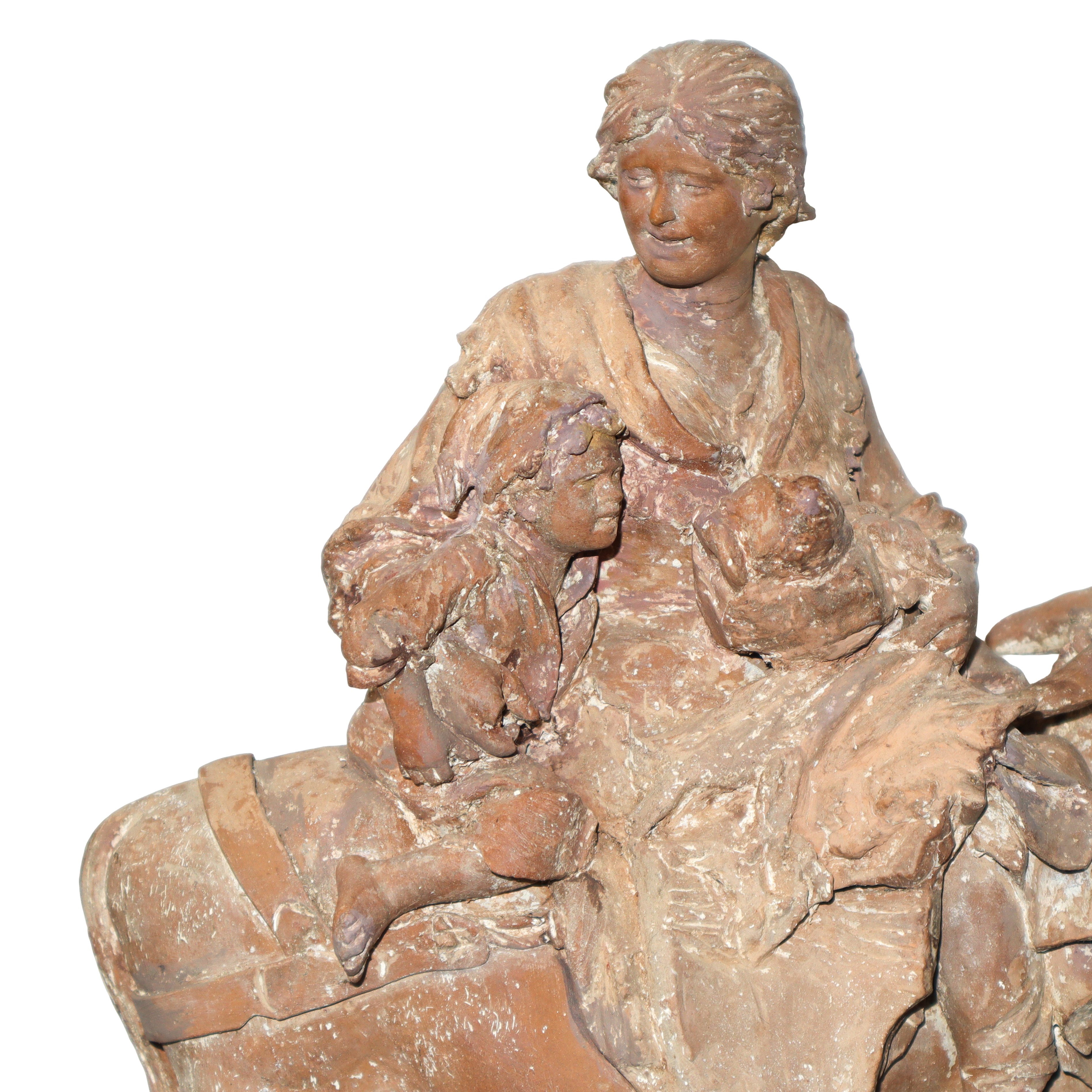 Cav. Giacomo Vaccaro - Popolana sul Mulo con Bambini