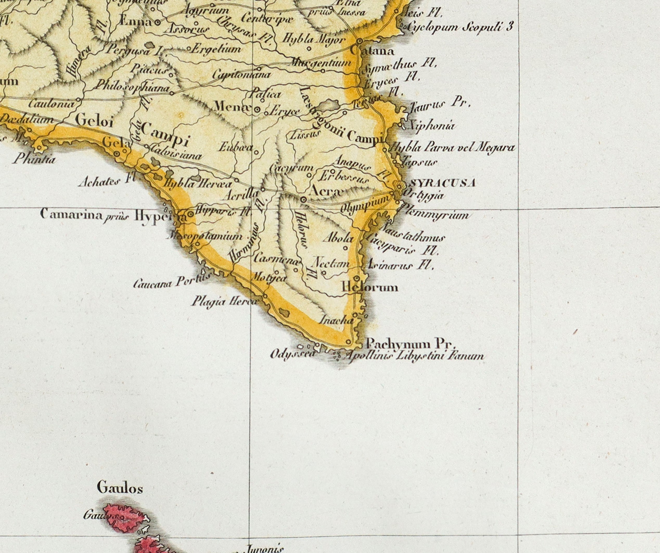 Jean-Baptiste Bourguignon d’Anville, La Siciliae pour le Historie Romaine