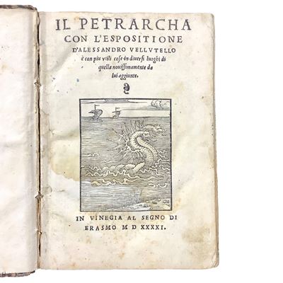 Comin da Trino, Il Petrarca con l’espositione d’Alessandro Vellutello