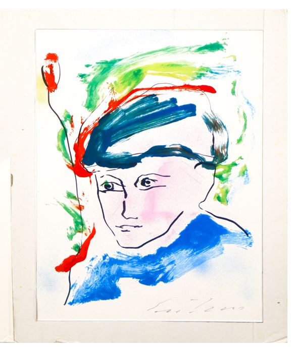 Ernesto Treccani - Self-portrait