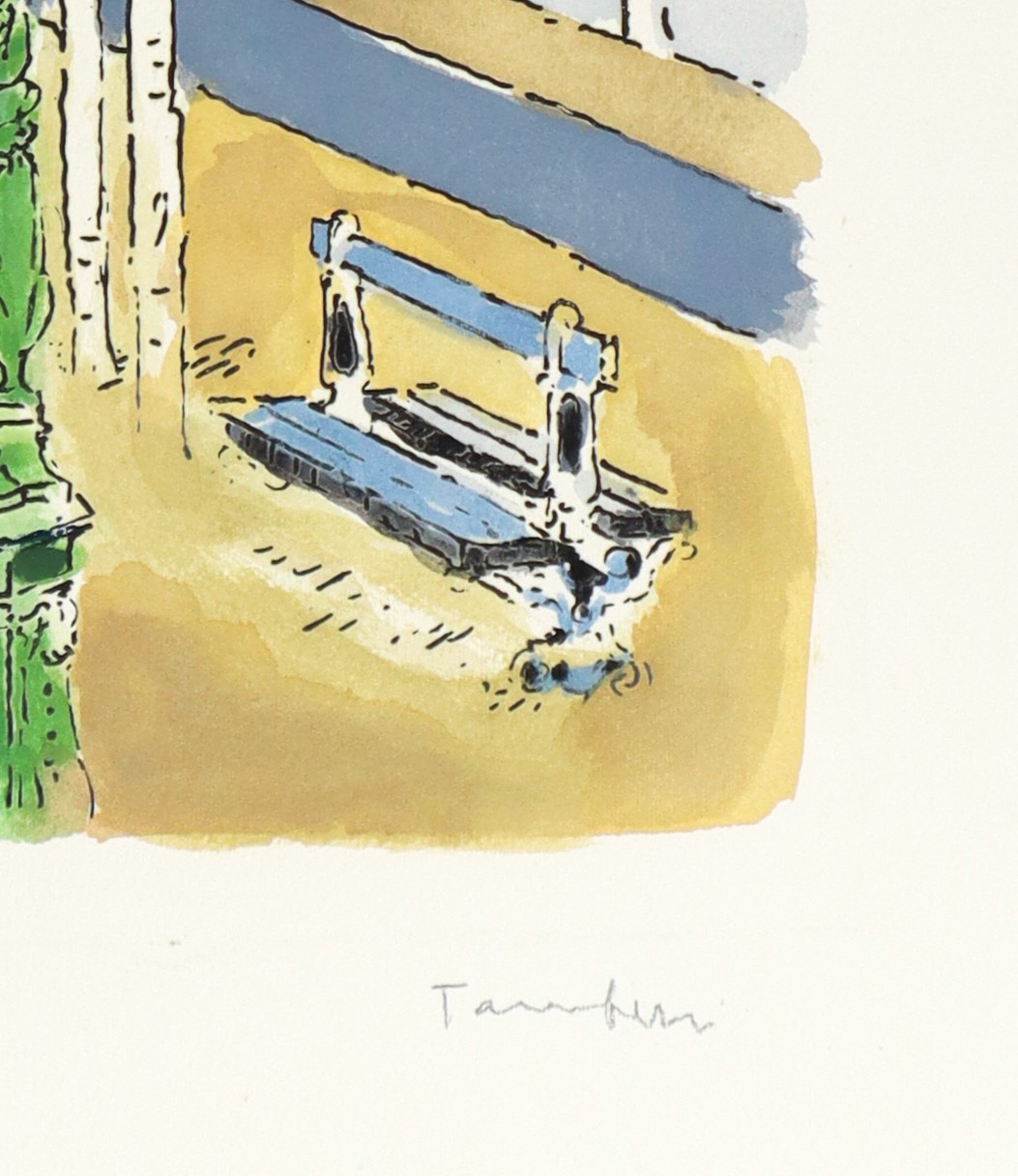 Orfeo Tamburi - Parigi – La fontana Wallace