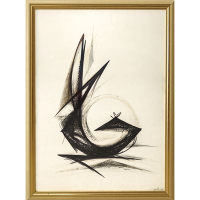 Senza titolo (inchiostro su carta)