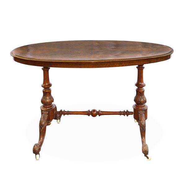 Oval table