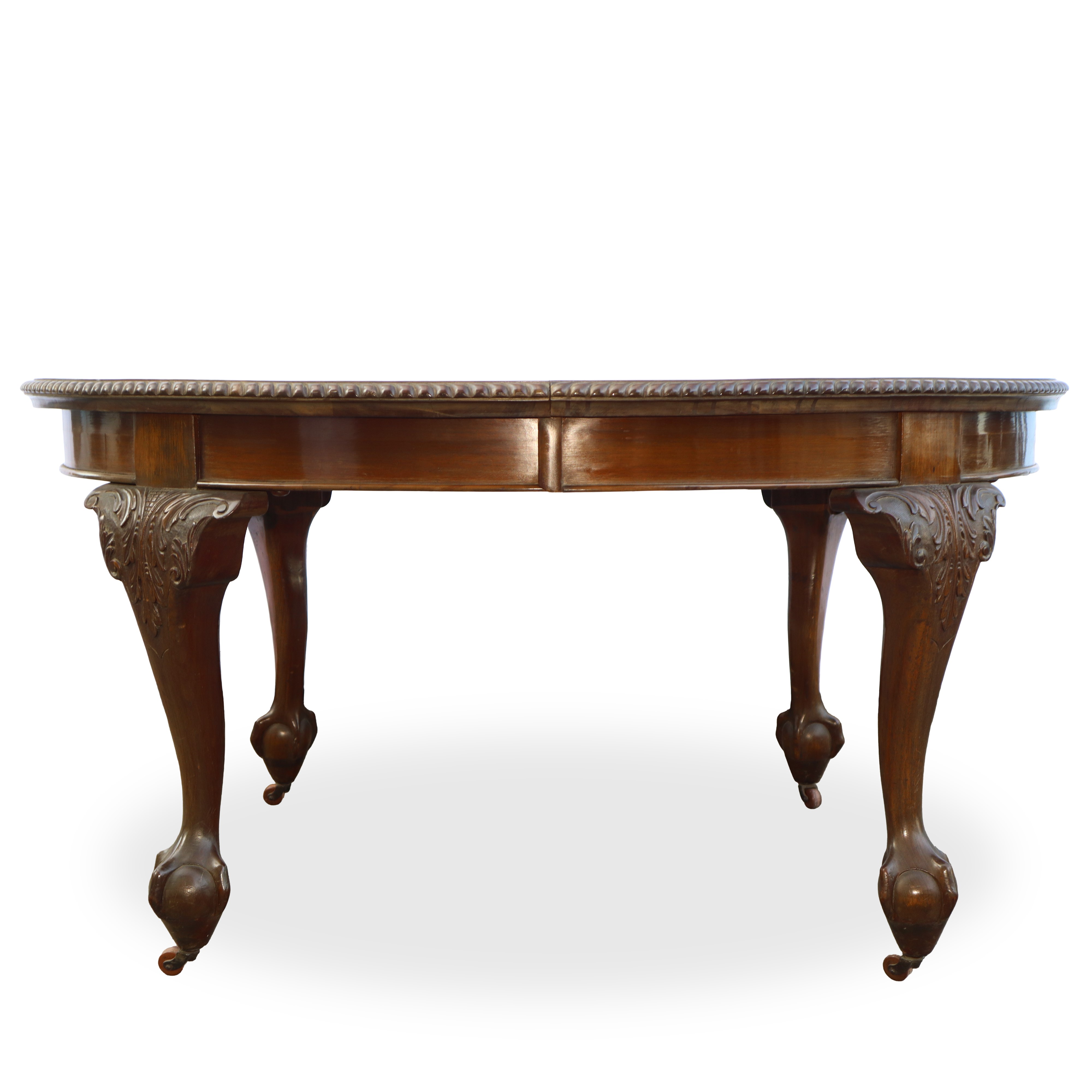 Tavolo Allungabile con 6 Sedie in Stile Chippendale