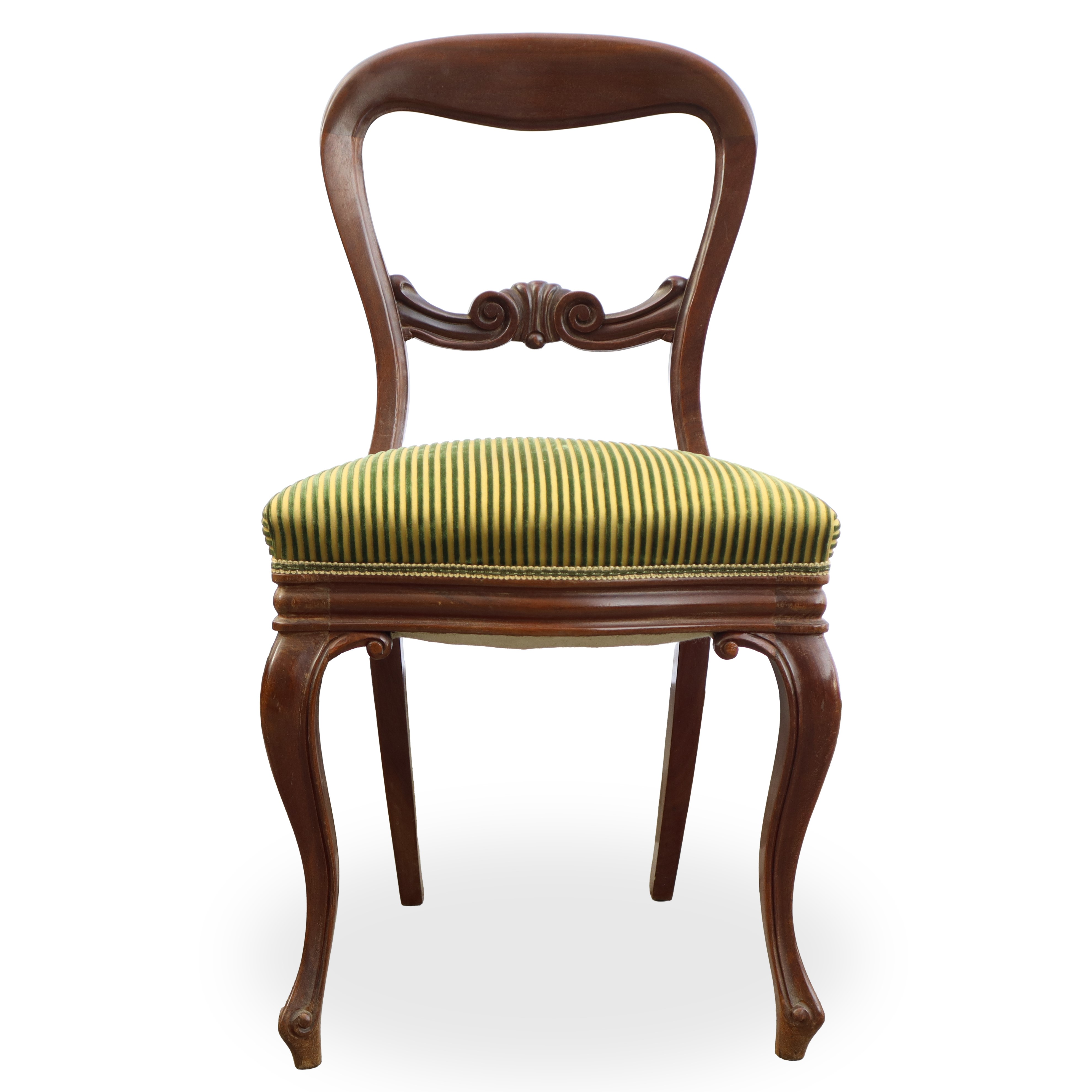Tavolo Allungabile con 6 Sedie in Stile Chippendale