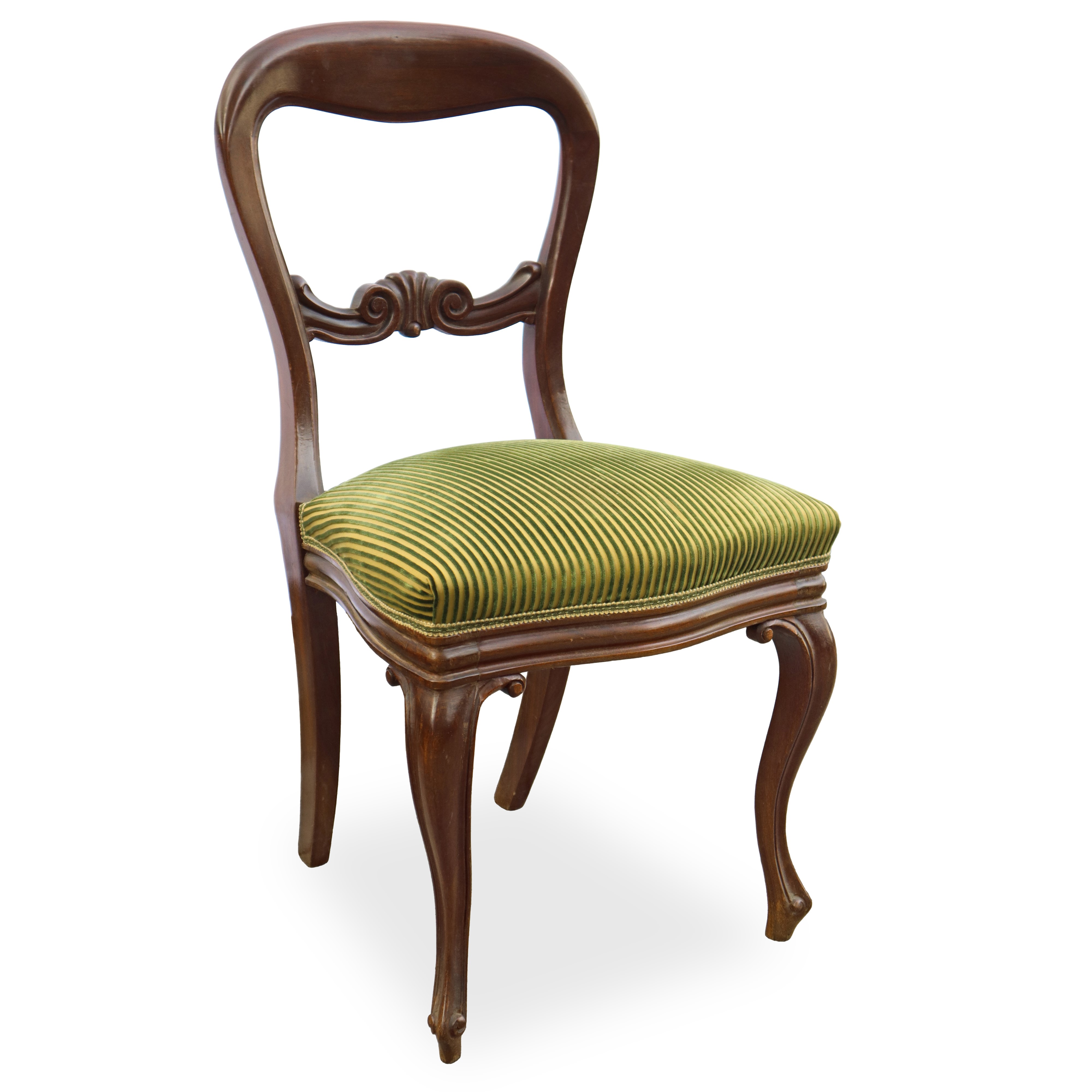 Tavolo Allungabile con 6 Sedie in Stile Chippendale