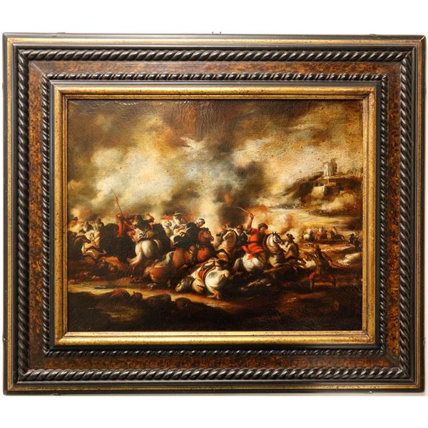 Battaglia, riproduzione del XVII secolo