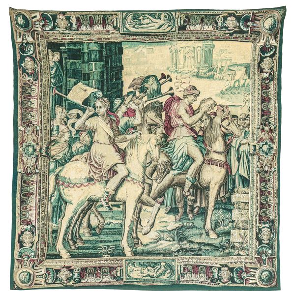 Les Herauts (The Town Criers), tapestry