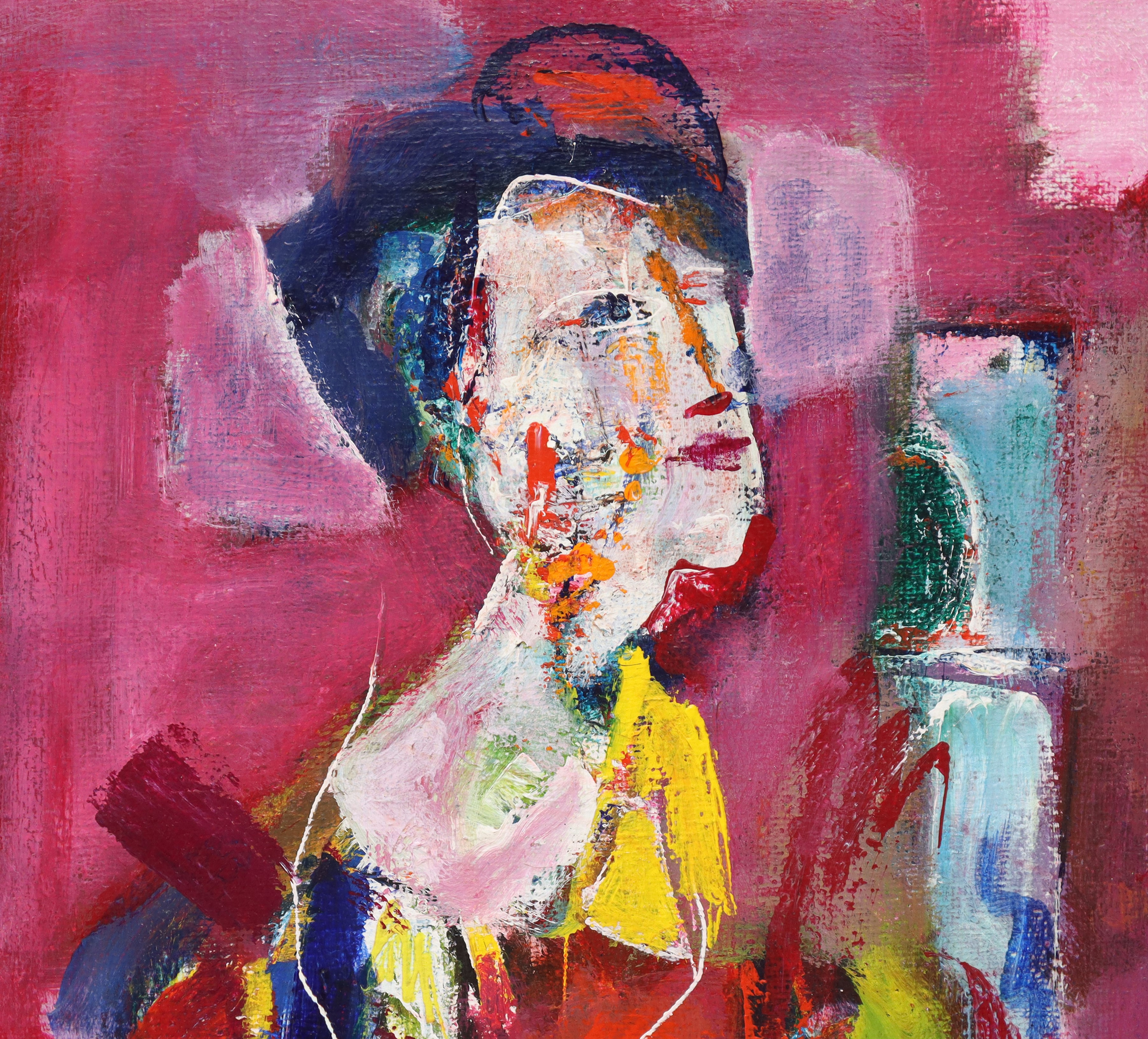 Guido Pajetta - Donna in rosso