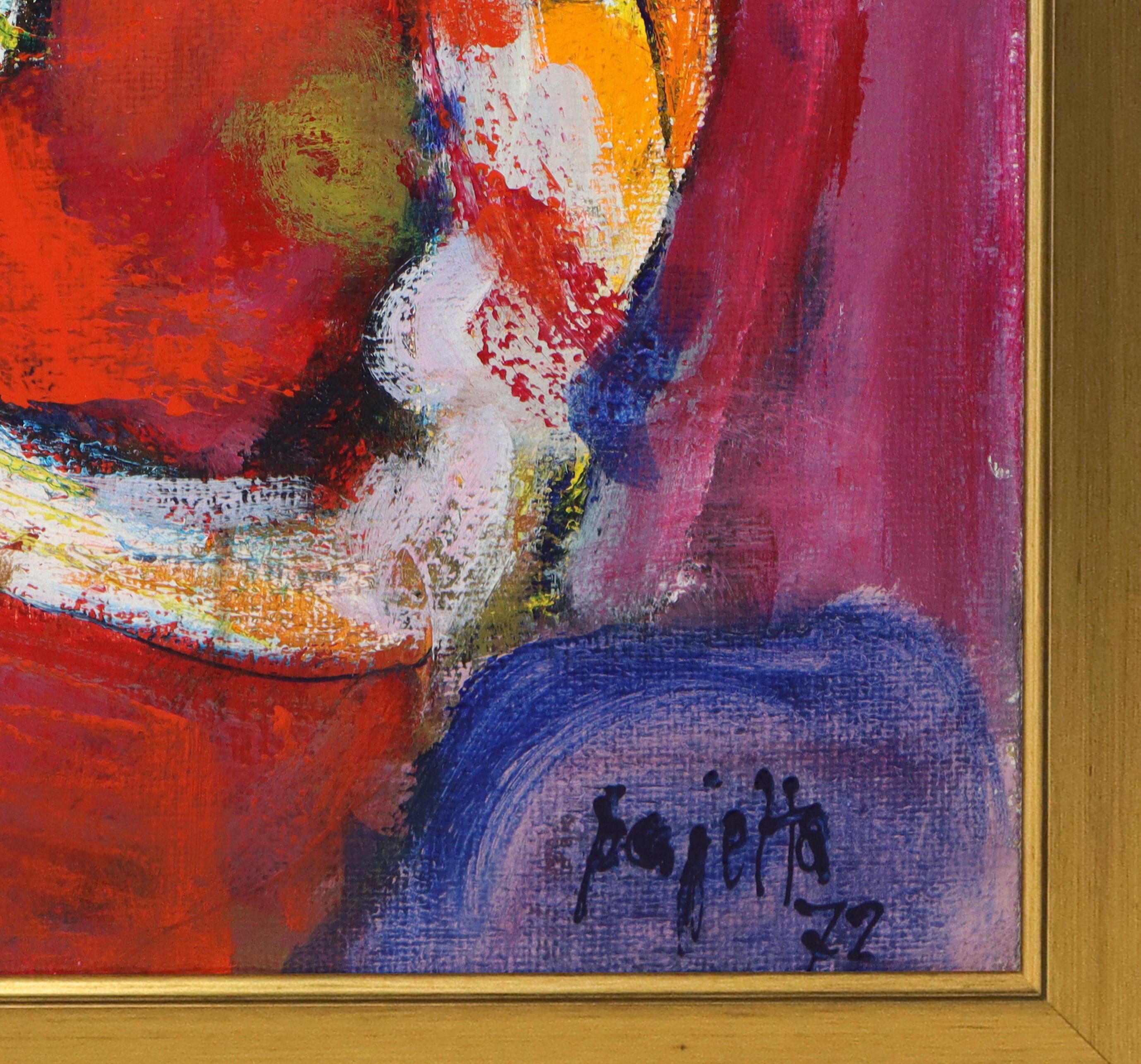 Guido Pajetta - Donna in rosso