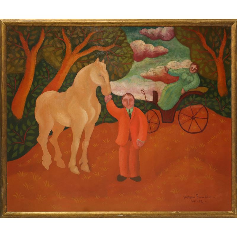 Gaetano Tranchino - Personaggi con cavallo